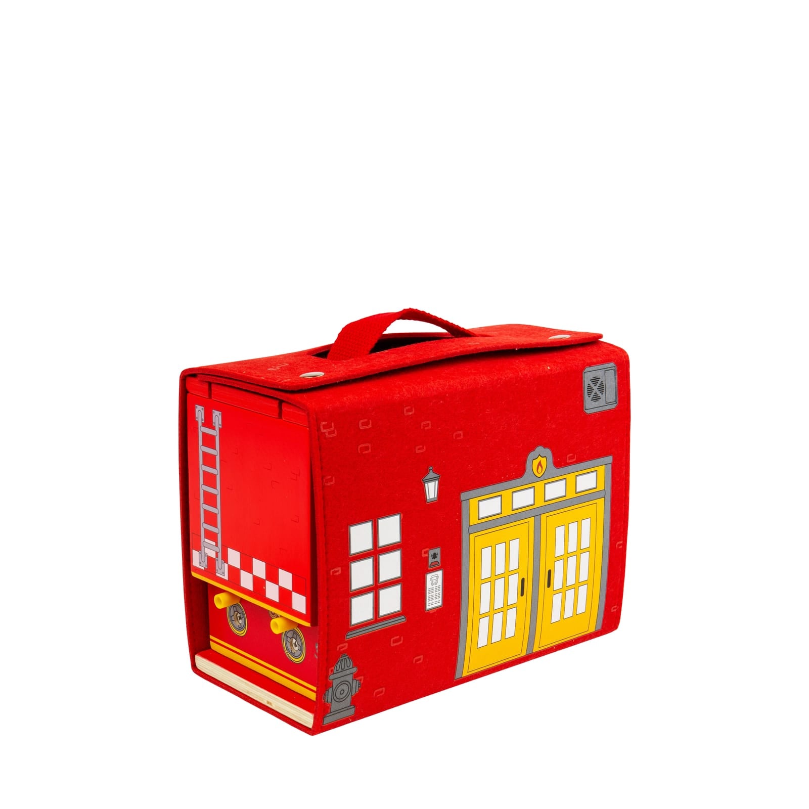 Fire Station On The Go Play Set