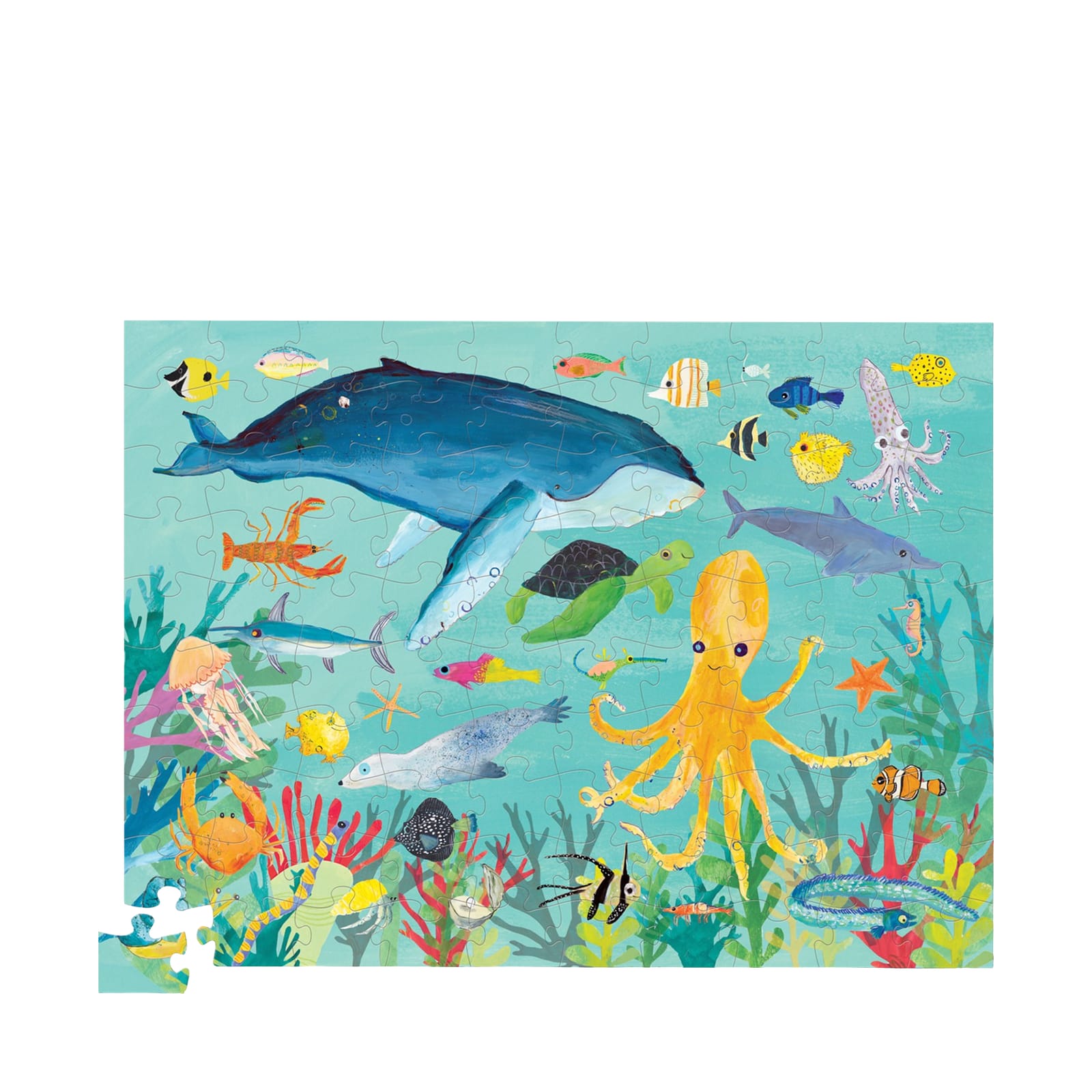 36 Ocean Animals - 100 Piece Puzzle