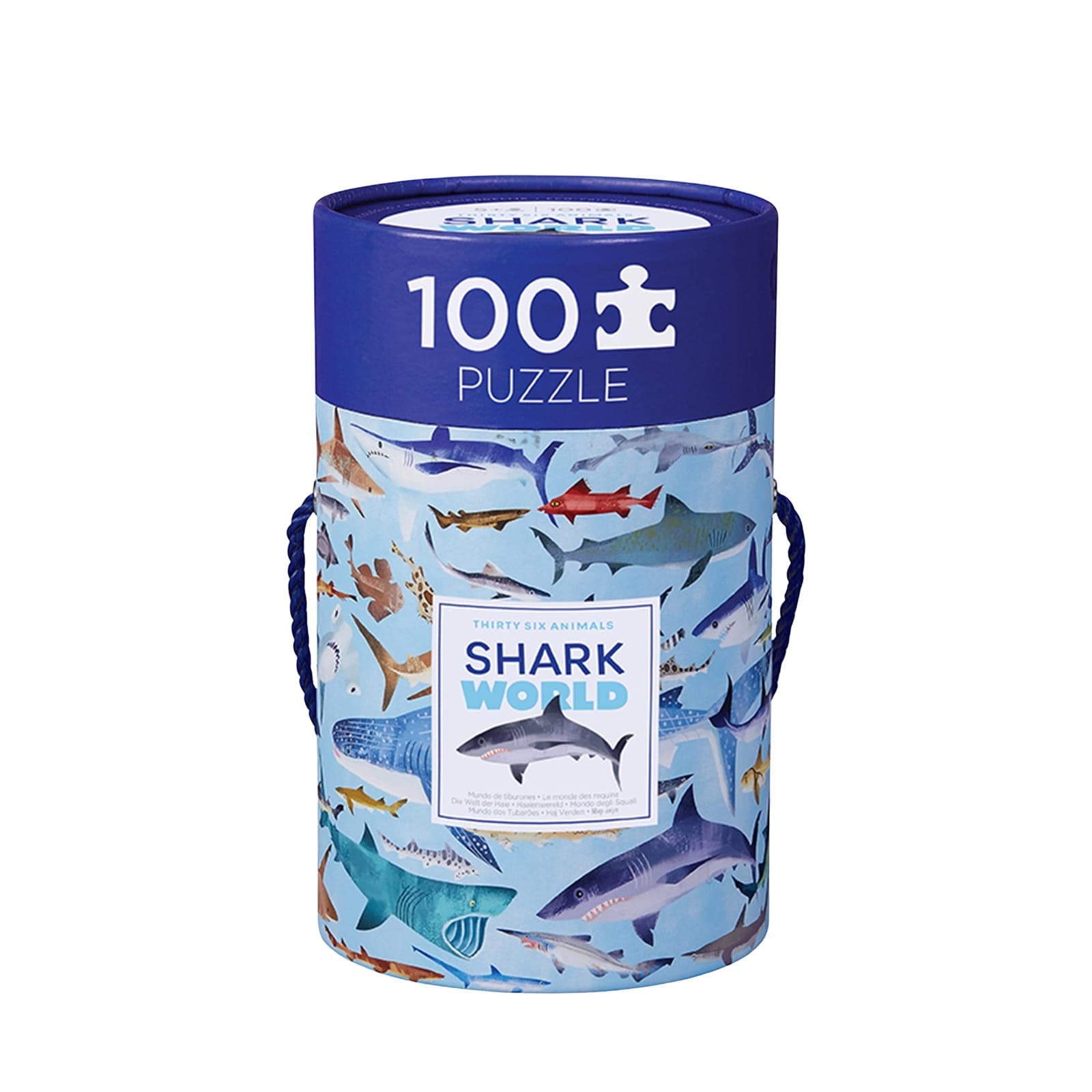 36 Sharks - 100 Piece Puzzle