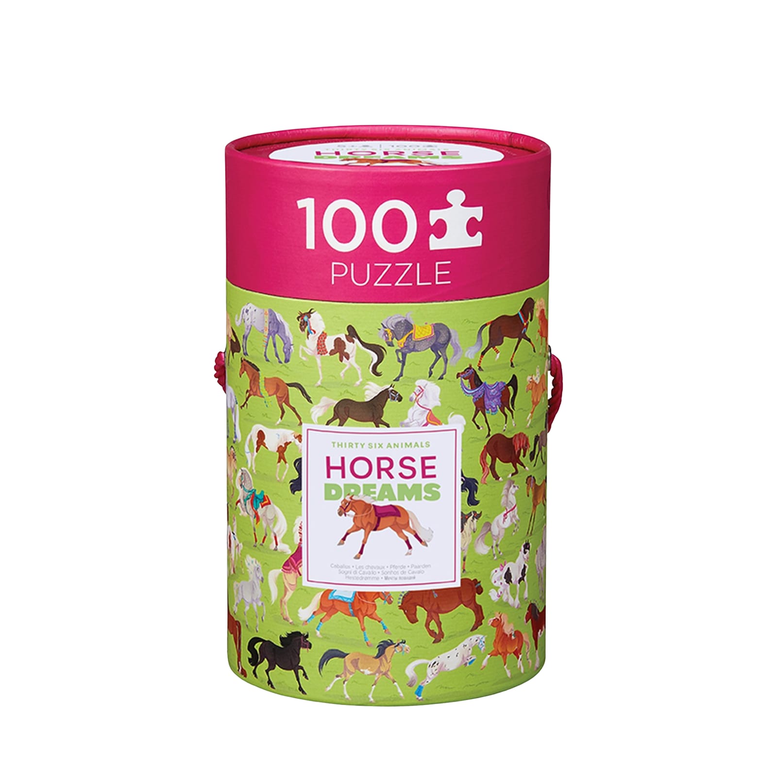 36 Horses - 100 Piece Puzzle