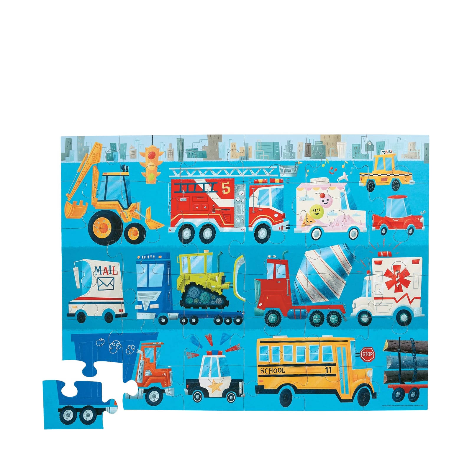 Vehicles - 36 Piece Puzzle