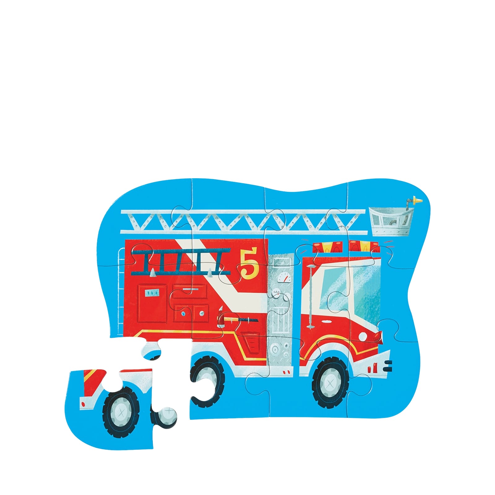 Fire Truck - 12 Piece Mini Puzzle