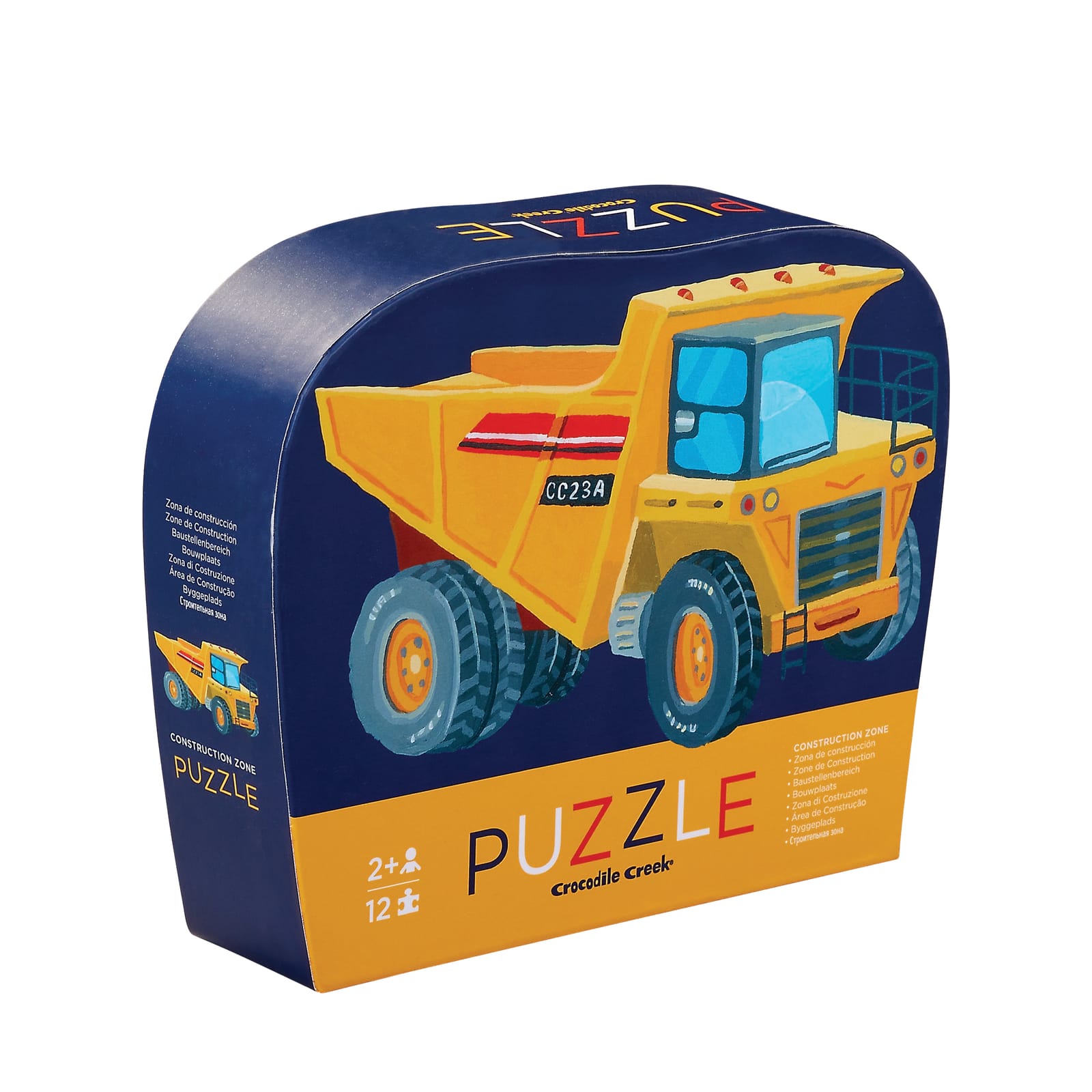 Construction Zone - 12 Piece Mini Puzzle