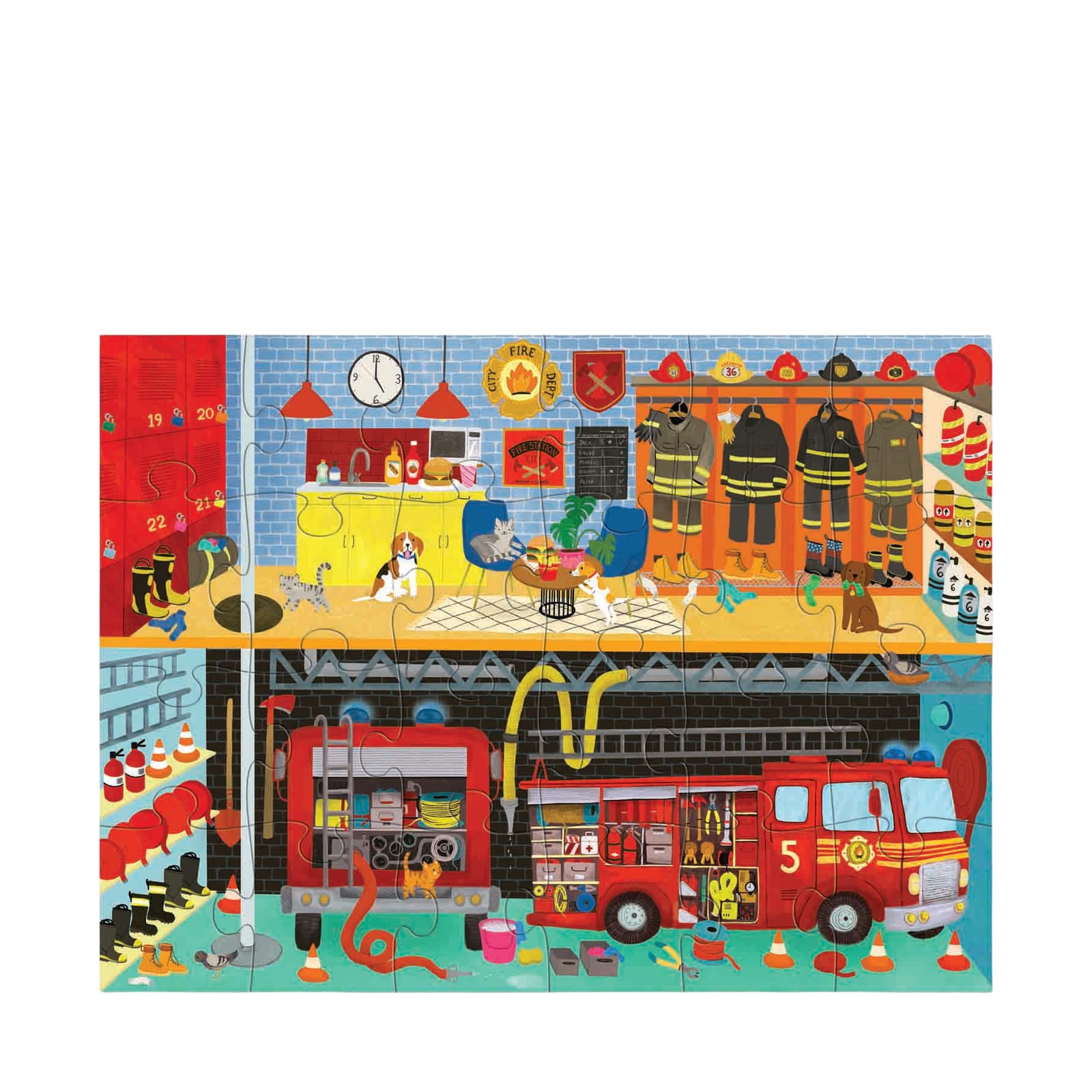 Fire House - 24 Piece Puzzle