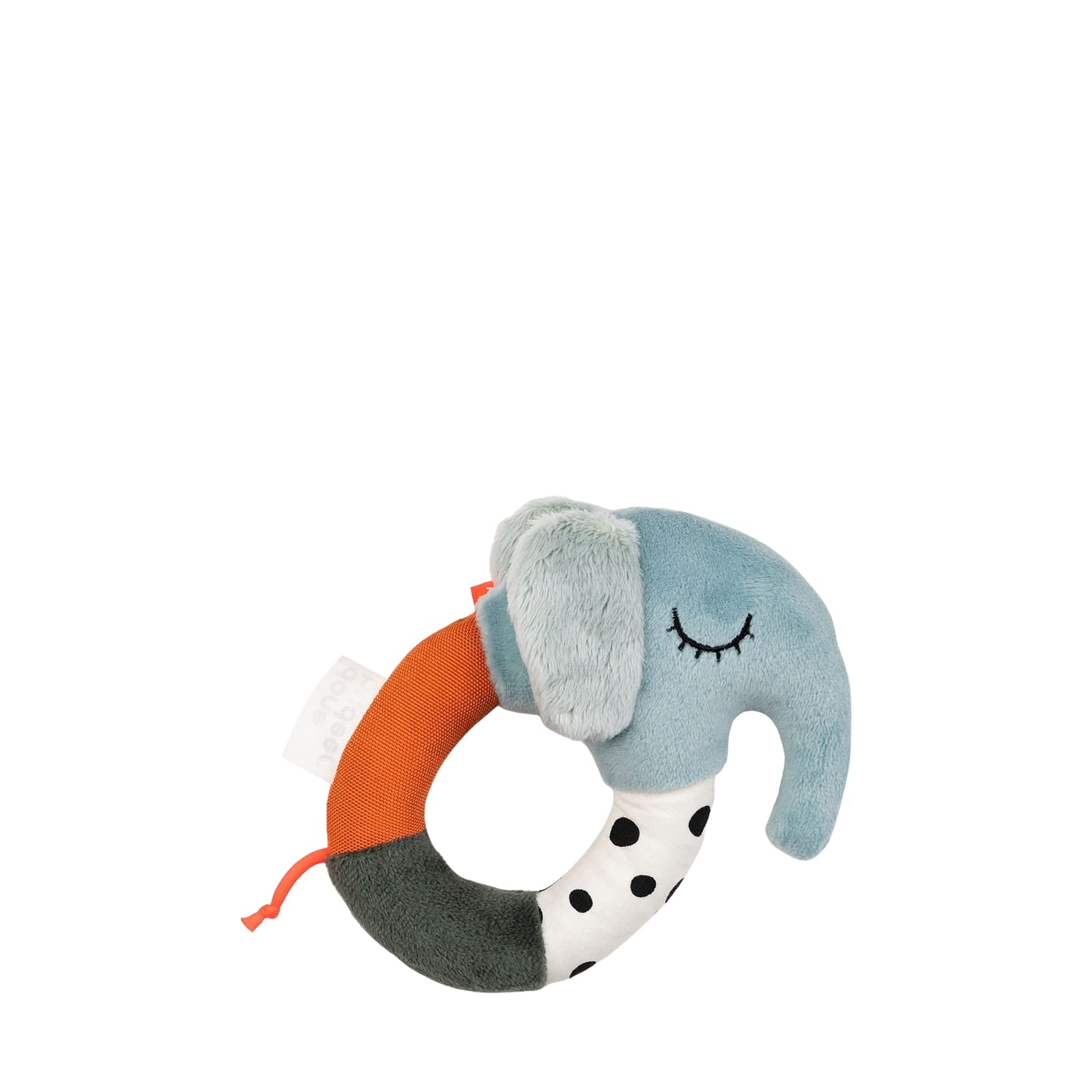 Sensory Ring Rattle - Elphee Blue