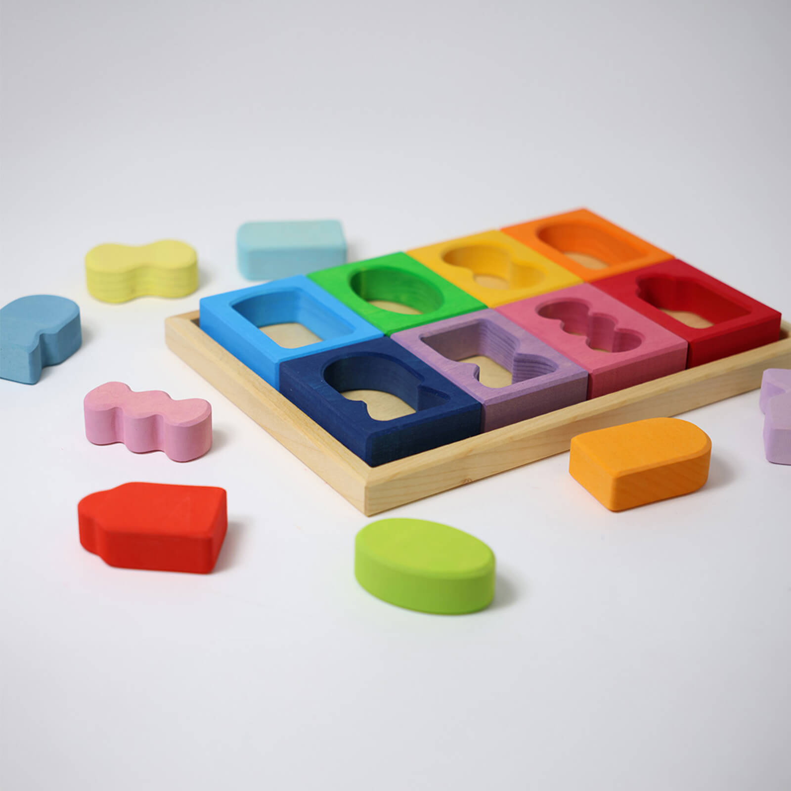 Coloured Building Block Set - Windows
