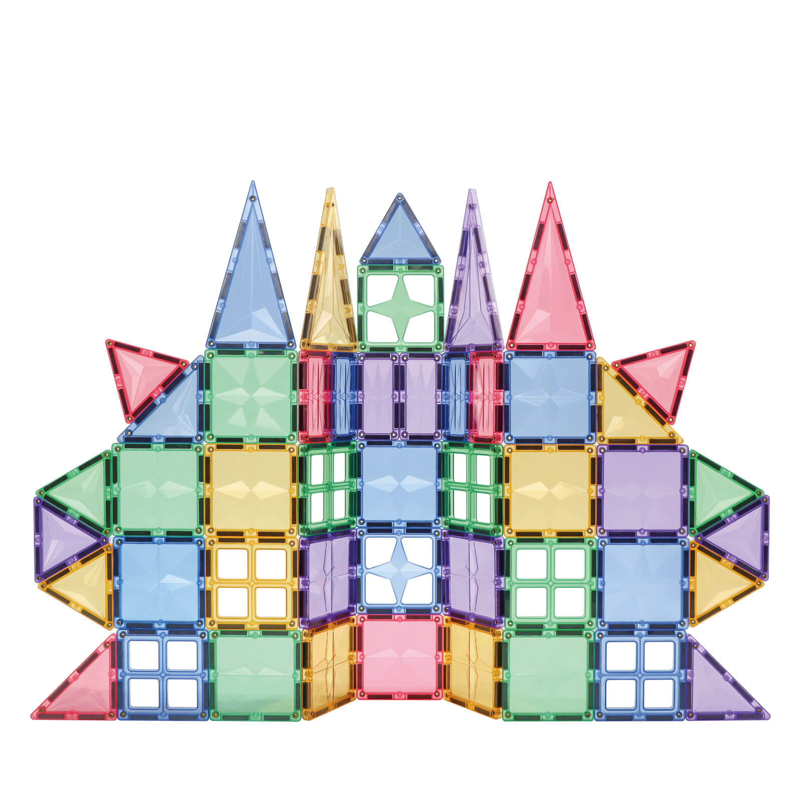 Magnetic Tiles - Classic Colours 50 Pieces