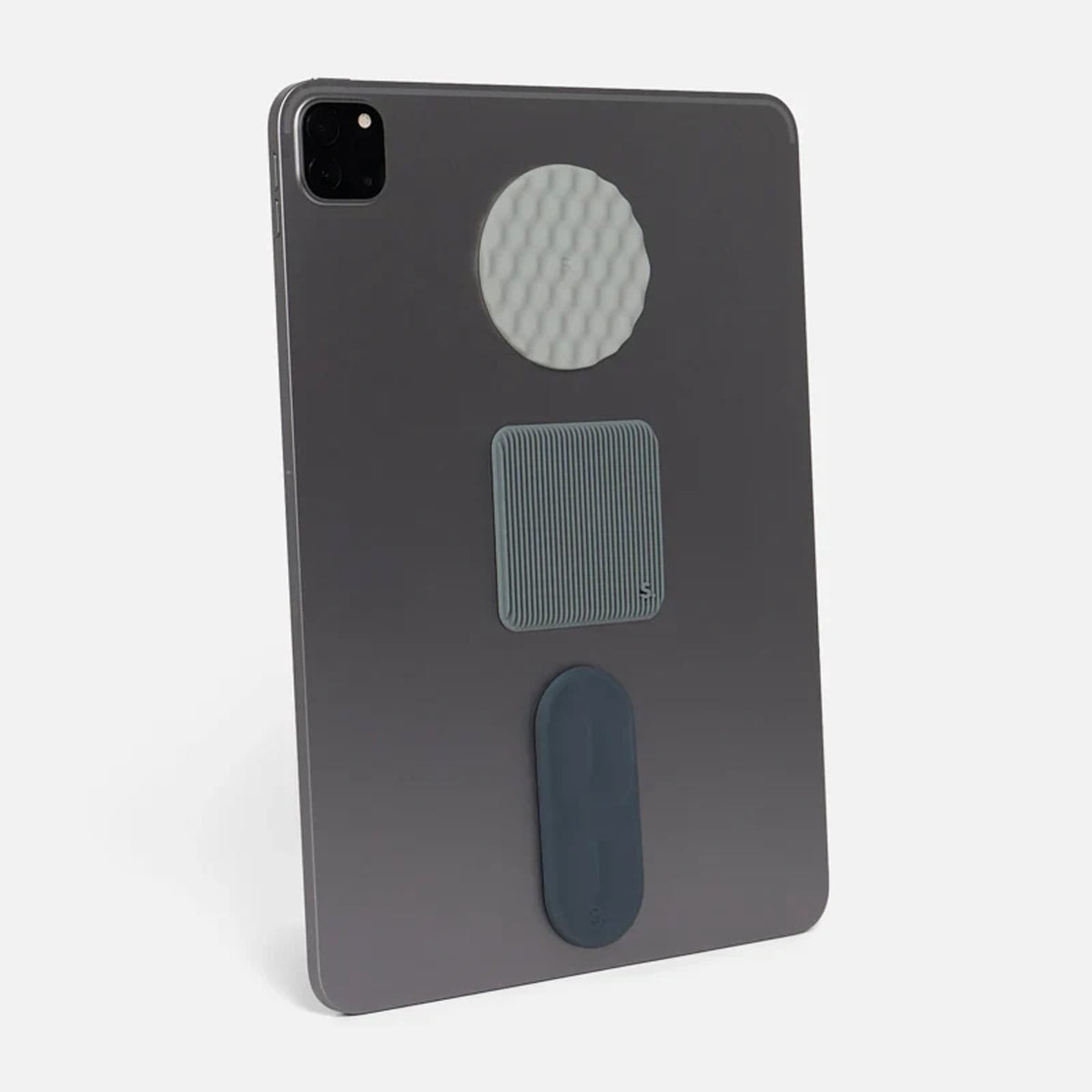 Slabs Silicone Sensory Sticker - Groove Grey