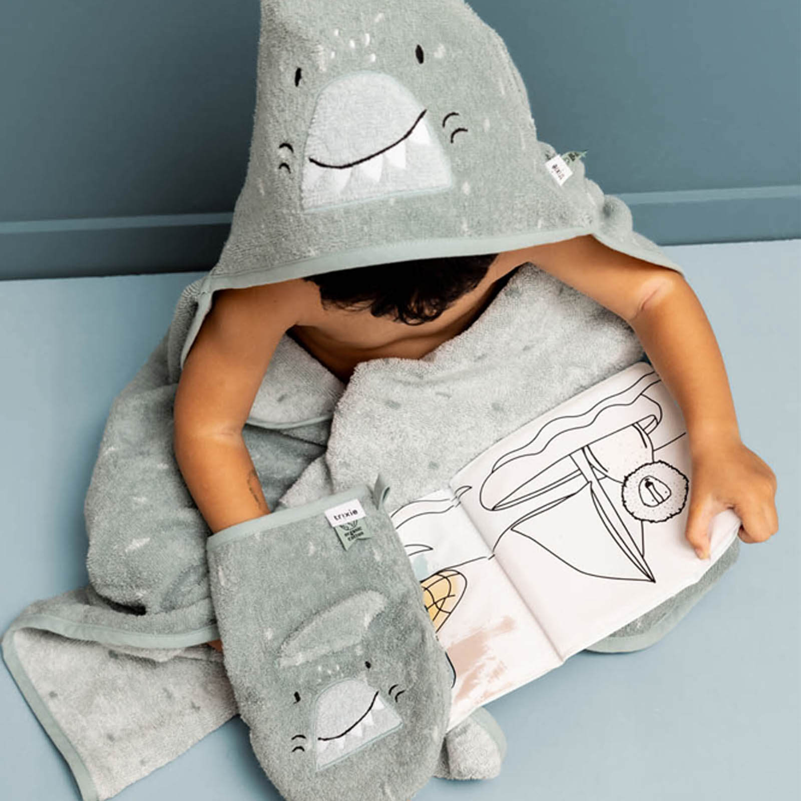 Hooded Towel - Mr Shark