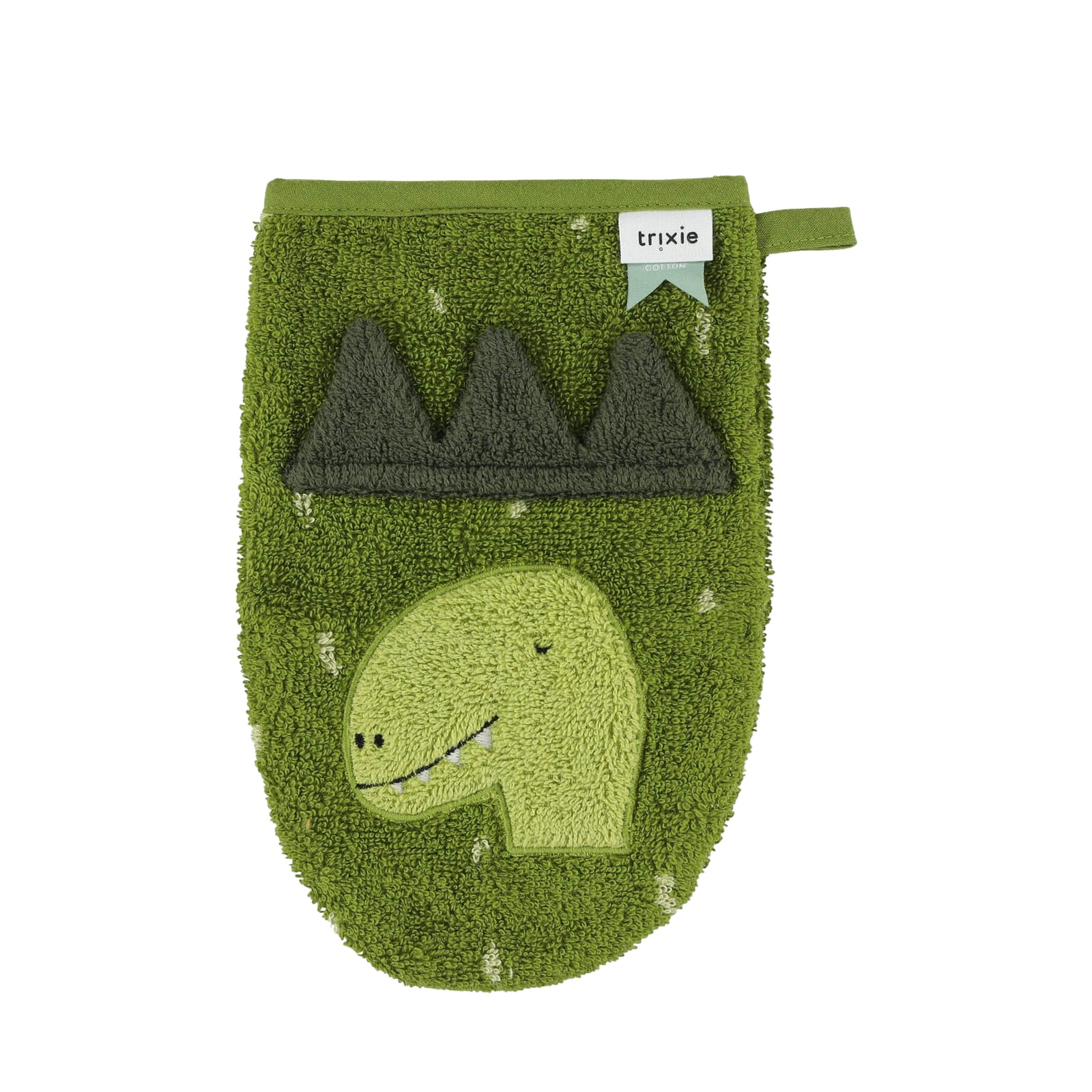 Washcloth Mitts 2-Pack - Mr Shark - Mr Dino