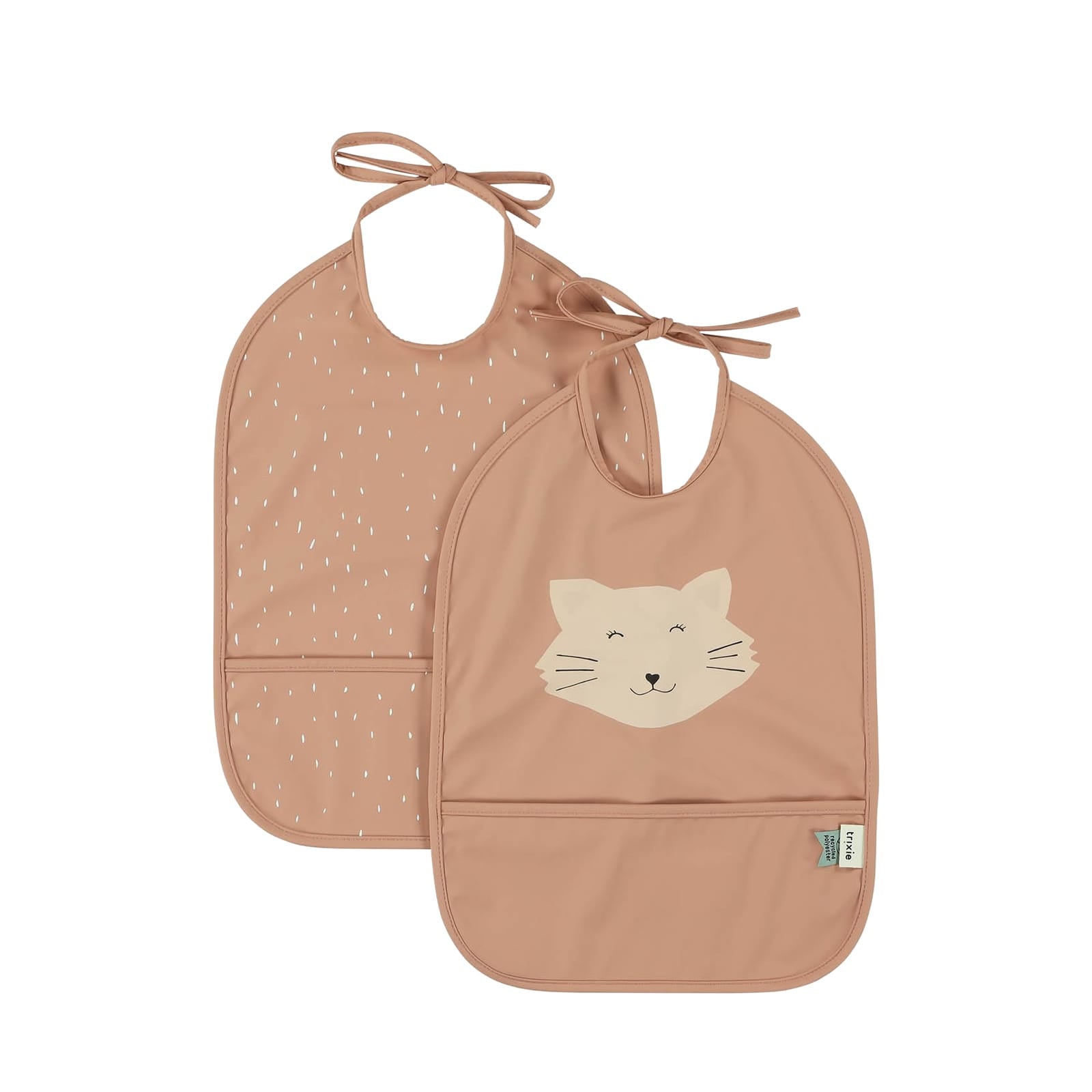 Waterproof Bib 2-Pack - Mrs Cat