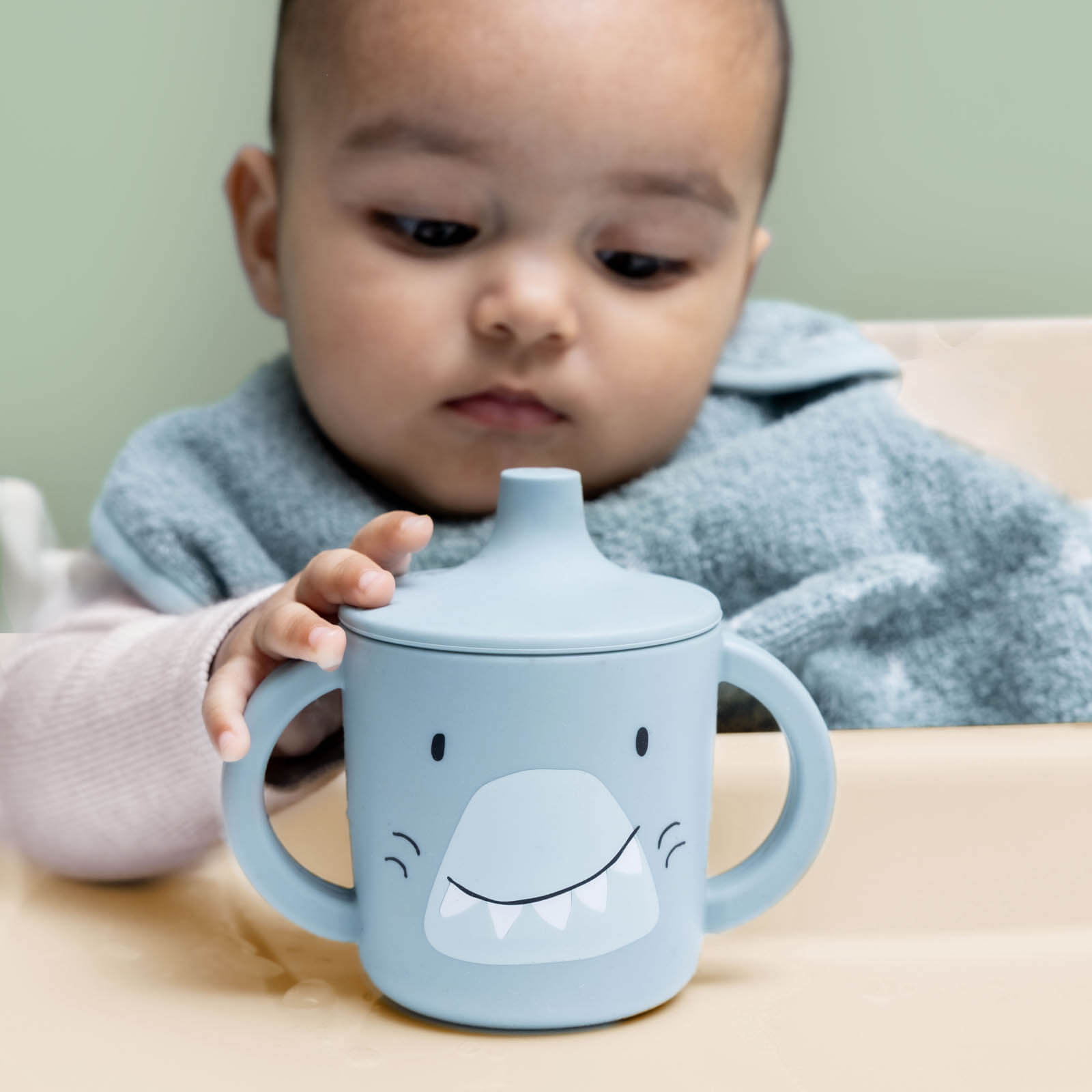 Silicone Sippy Cup - Mr Shark