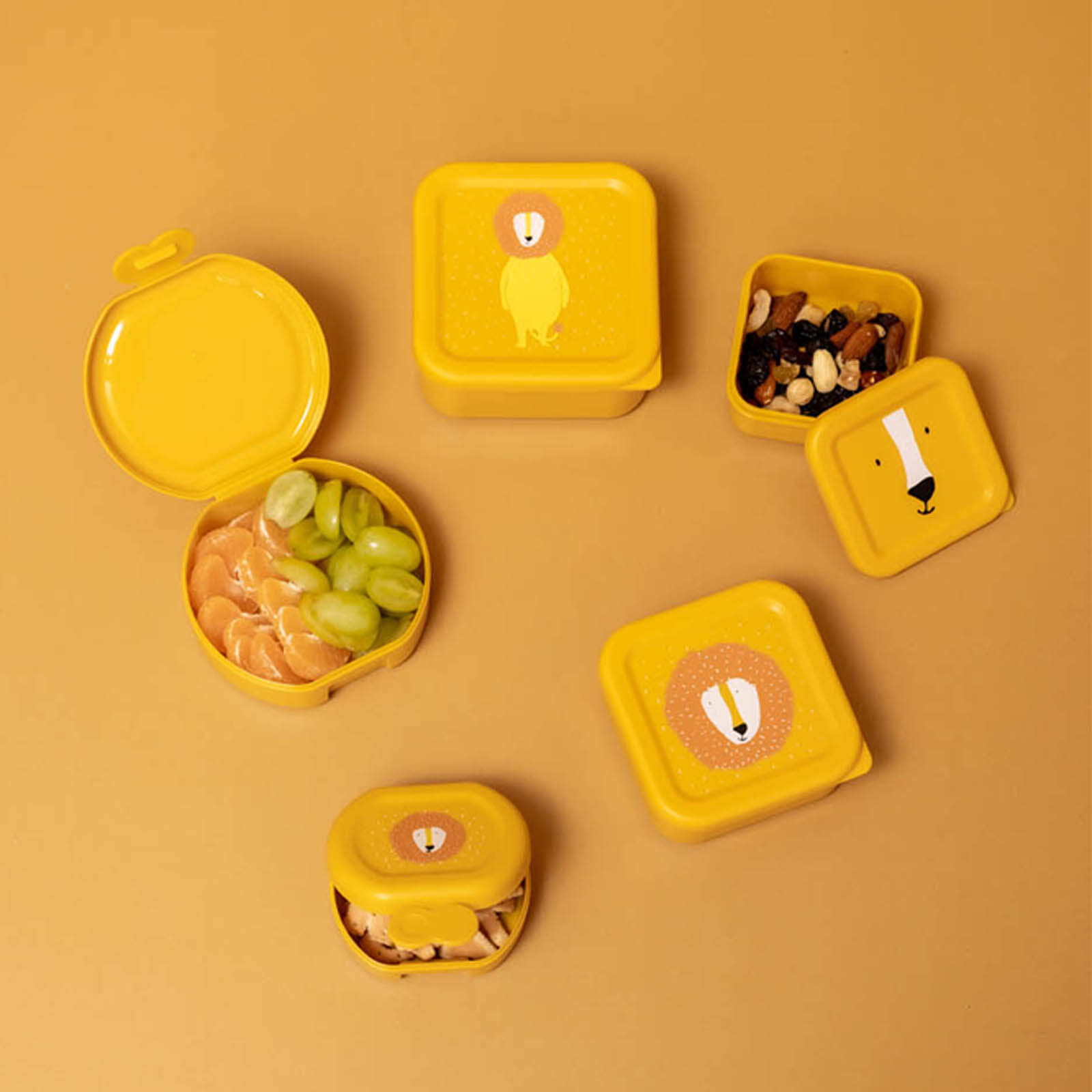 Nesting Snack boxes 3 Pieces - Mr Lion