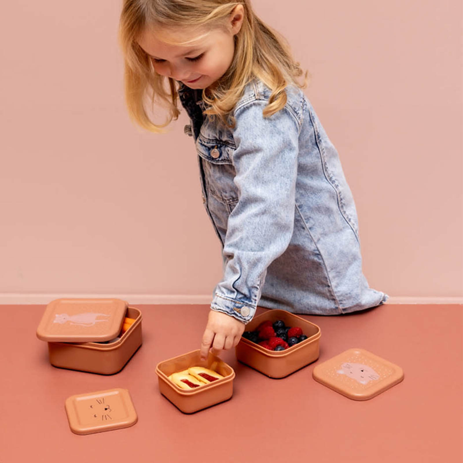 Nesting Snack boxes 3 Pieces - Mrs Cat