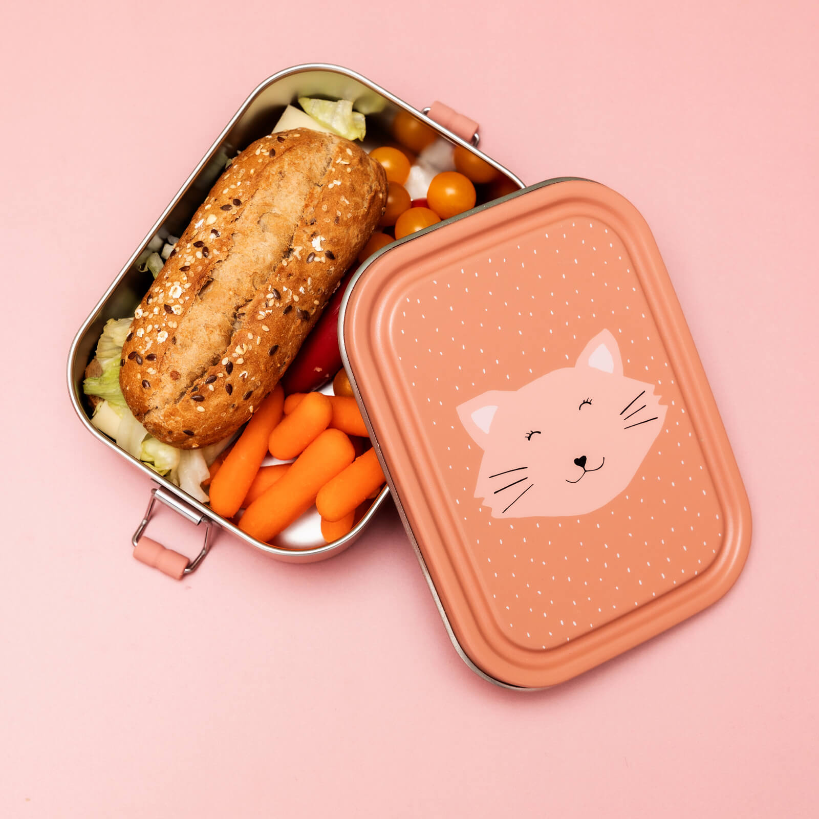 Metal Lunch Box Small - Mrs Cat