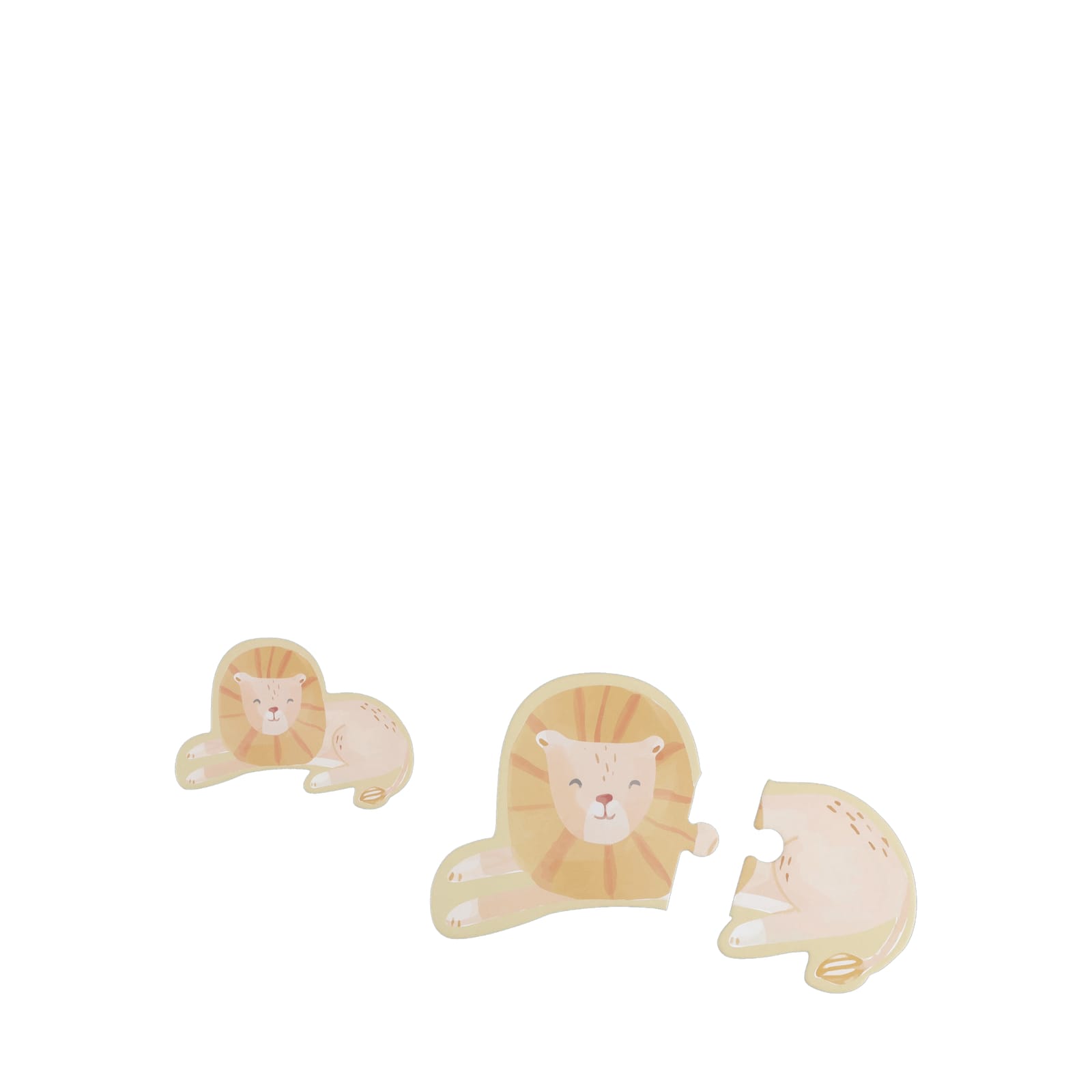 6 Puzzles - Safari Friends