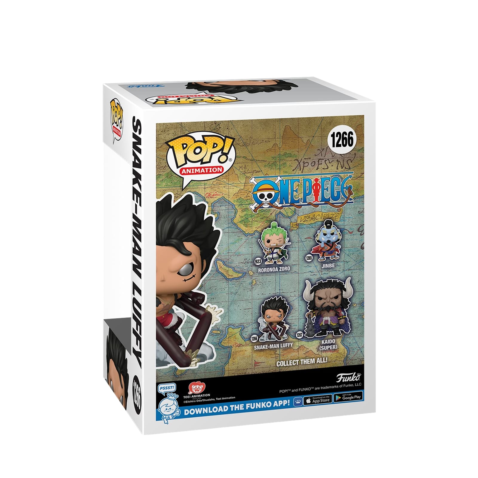 Pop! One Piece - Snake Man Luffy