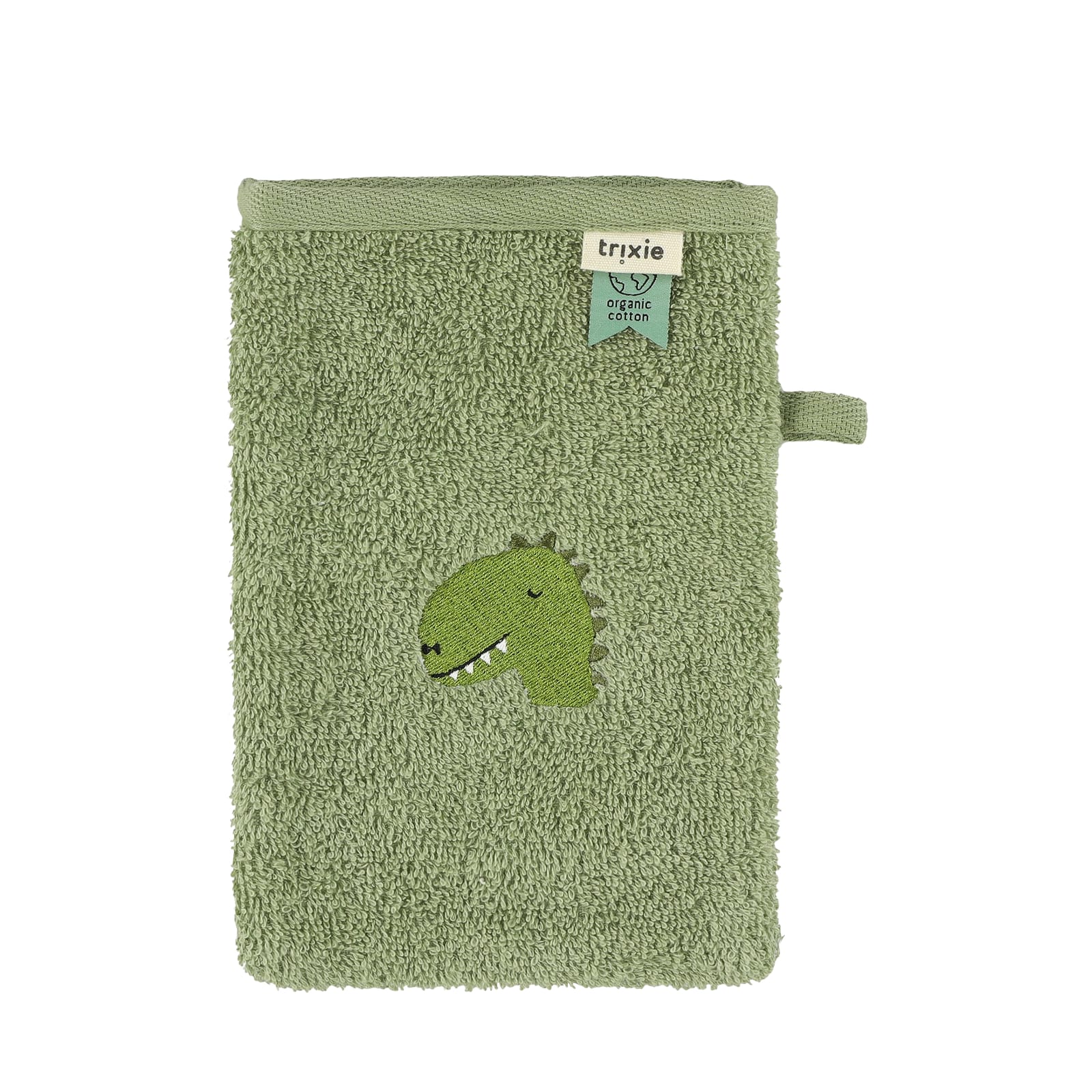 Washcloth Mitts 2-Pack - Dino