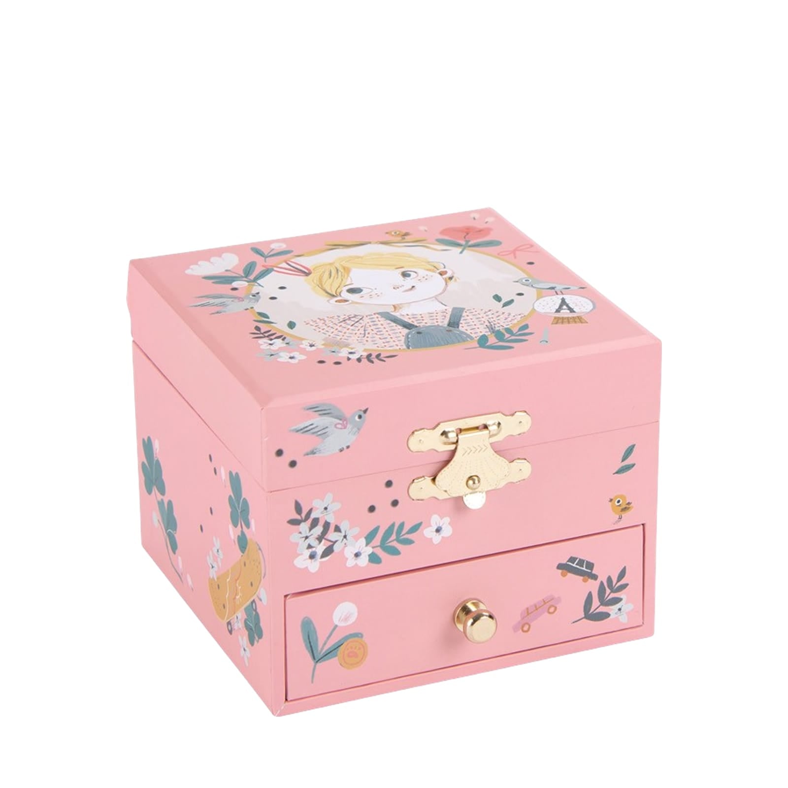 Musical Jewellery Box - The Parisians