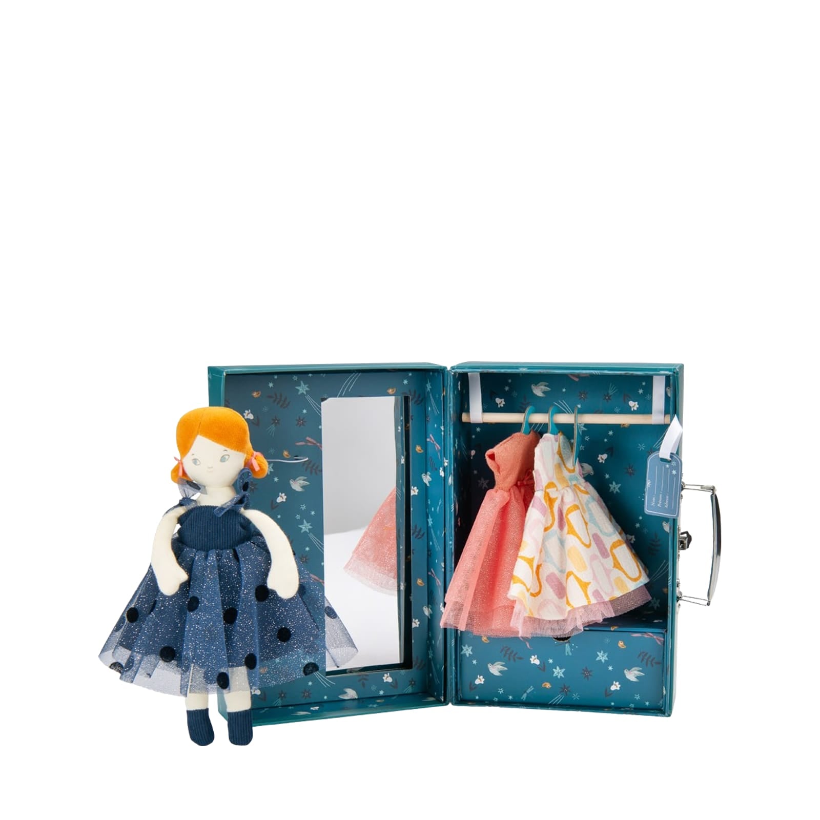 The Little Wardrobe Suitcase - Blanche