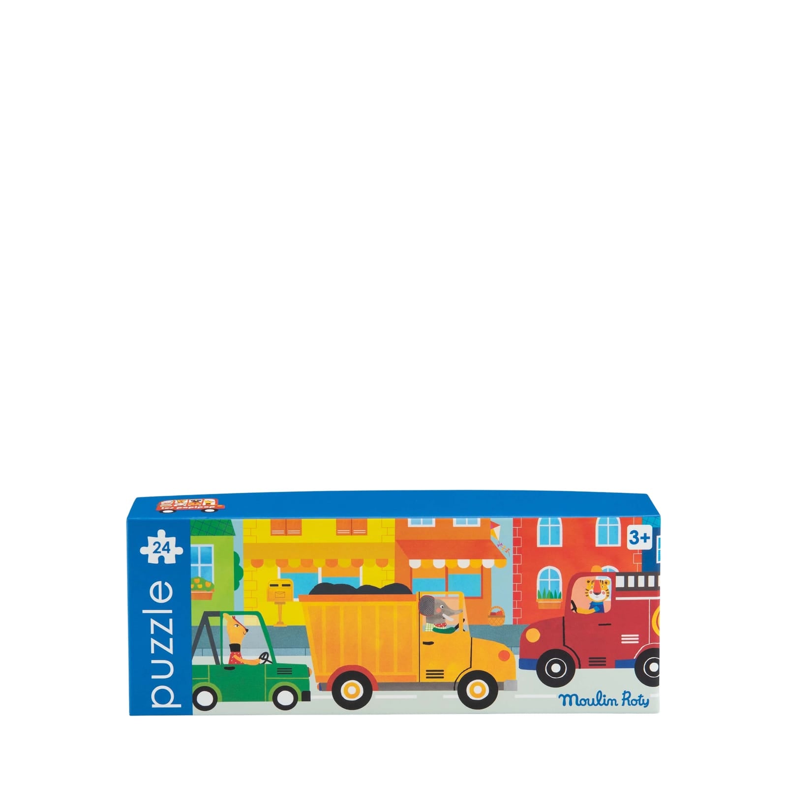 24 Piece Puzzle - Colourful Vehicles
