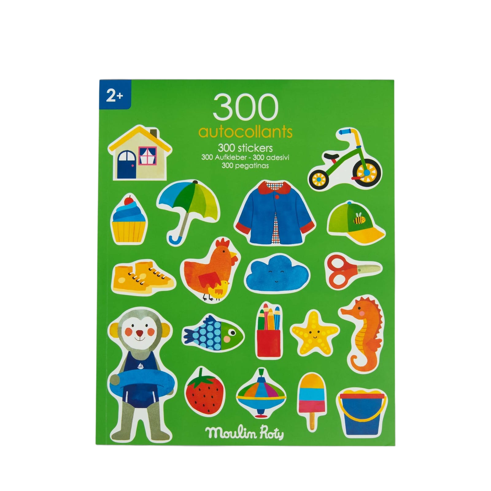 Book Of 300 Stickers - Animals and Things
