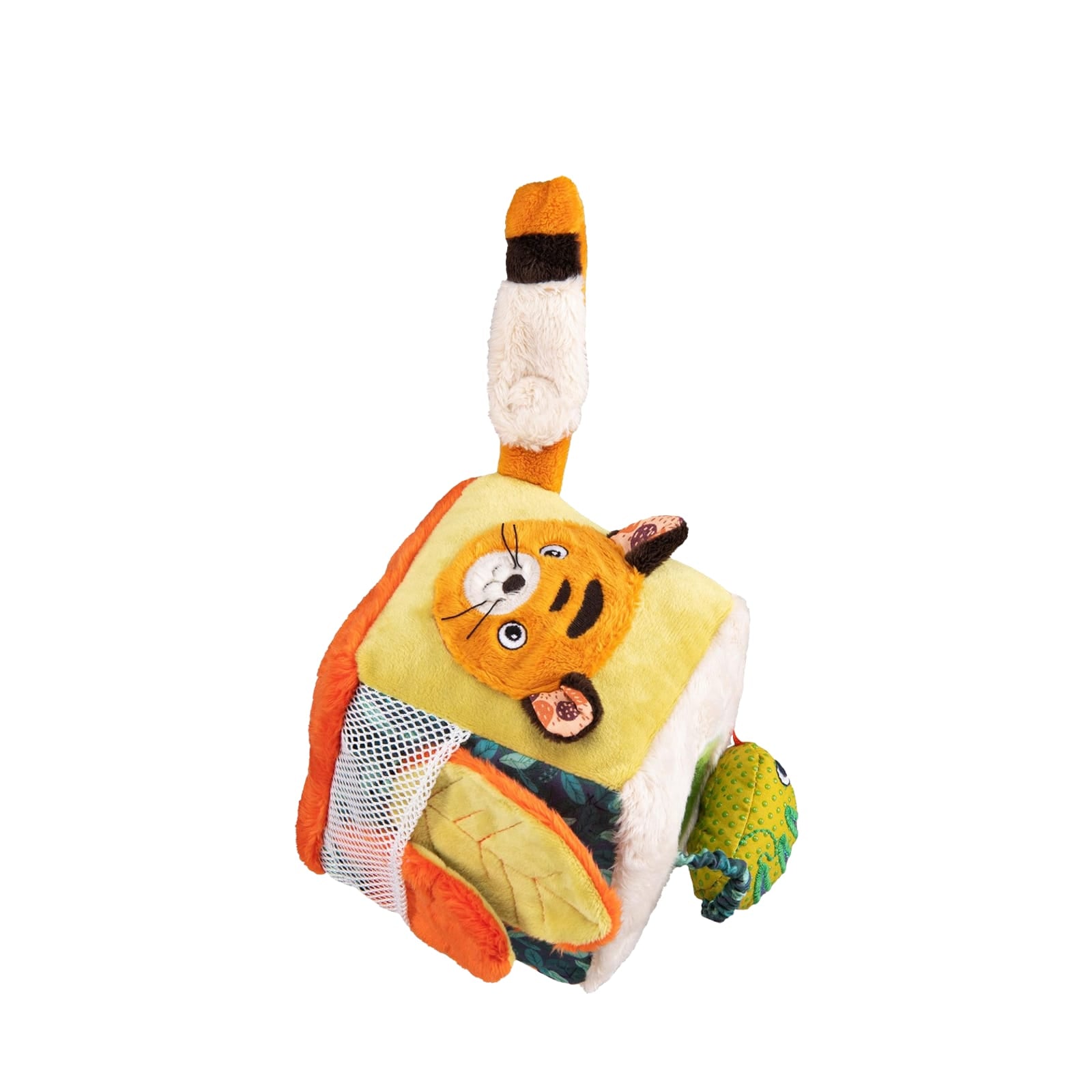 Soft Activity Cube Toy- Tiger