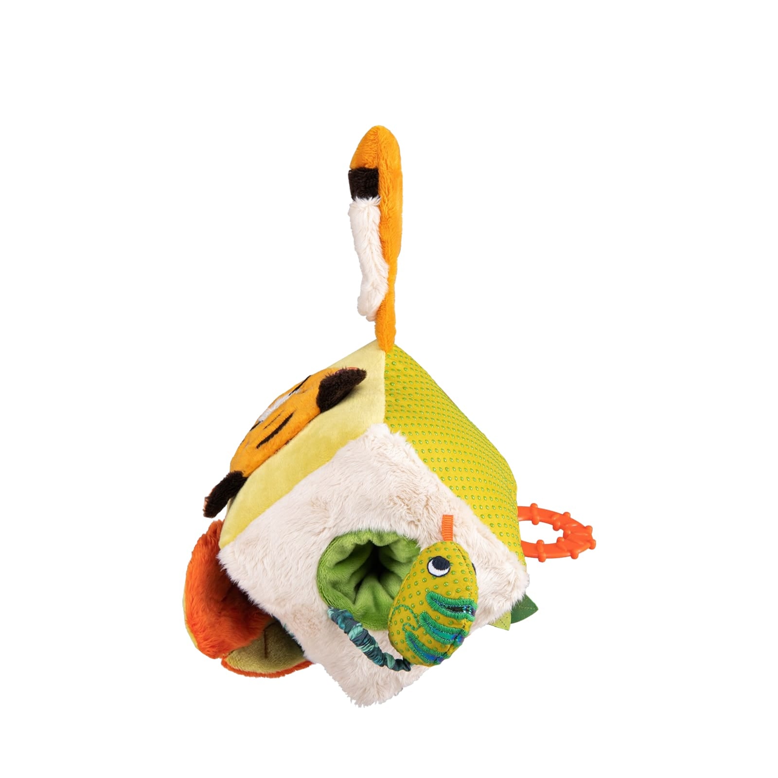 Soft Activity Cube Toy- Tiger