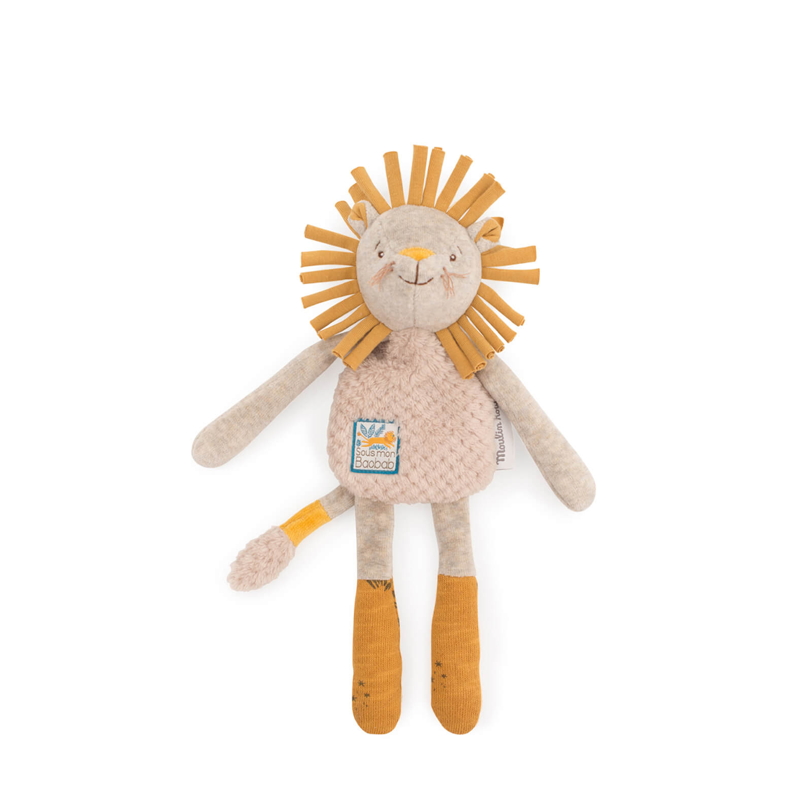 Soft Rattle Toy - Lion
