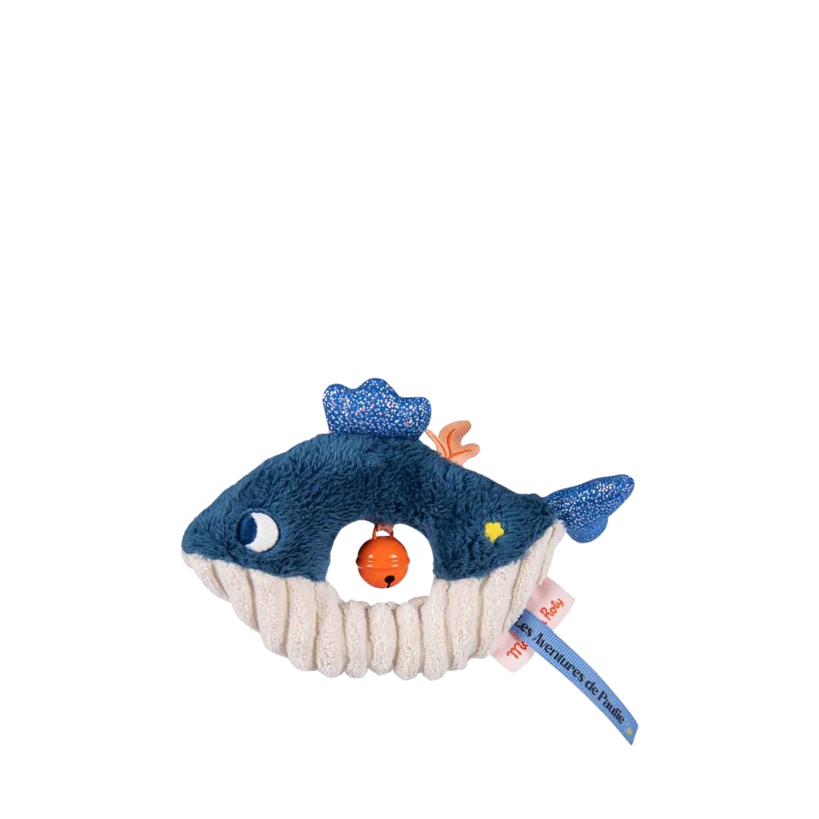Soft Rattle Toy - Whale