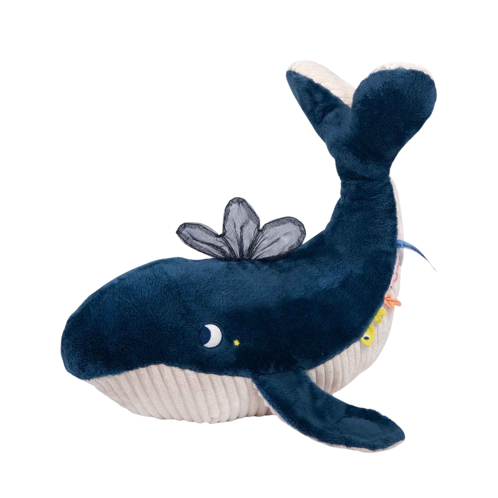 Large Soft Activity Toy - Whale