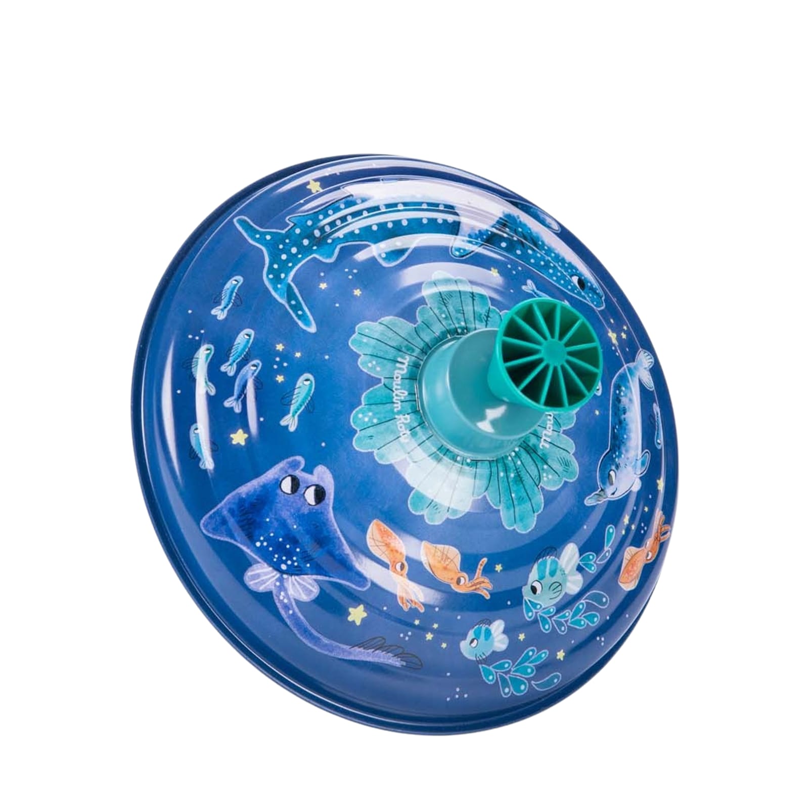 Large Spinning Top - Under The Sea