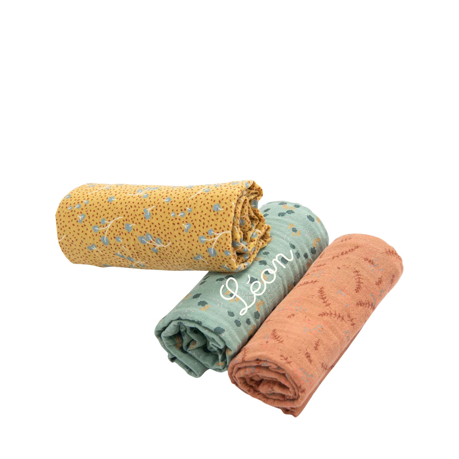 Muslin Squares 3 Pack - Three Little Rabbits