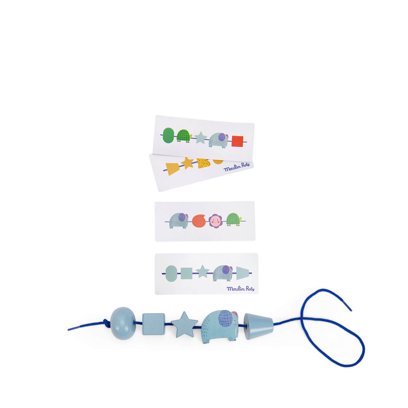 Wooden Lacing Beads - Animal Shapes