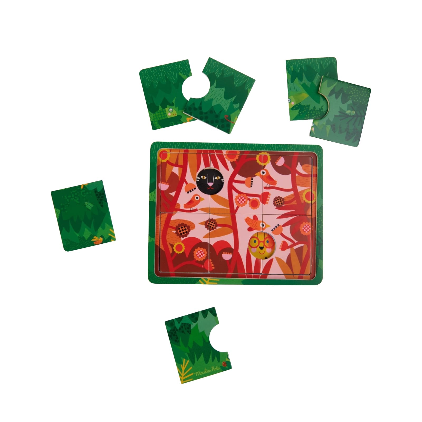 3 Level Puzzle - In The Jungle