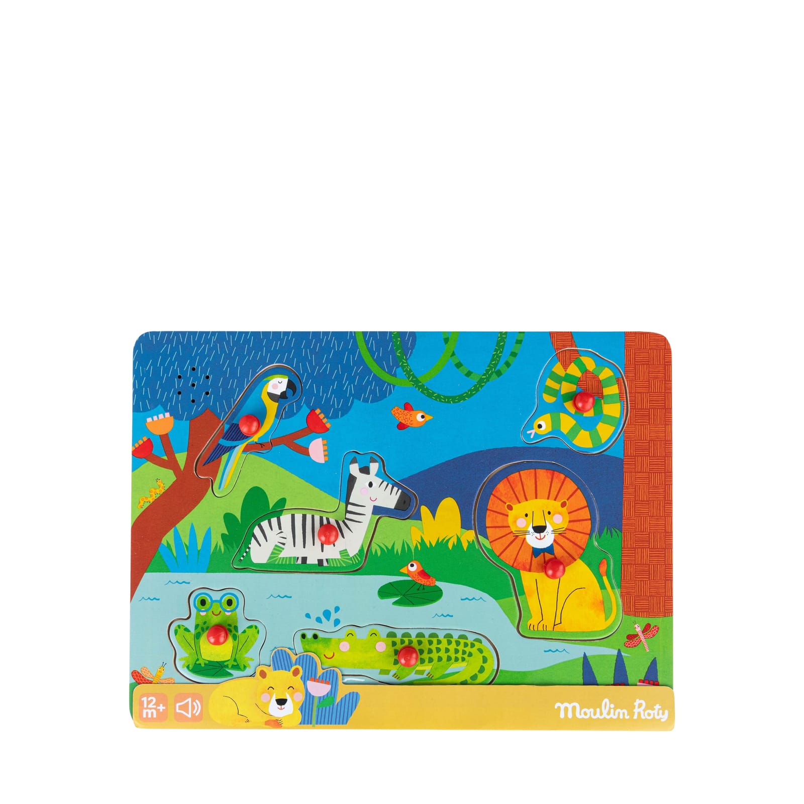 Wooden Sound Puzzle - Animals