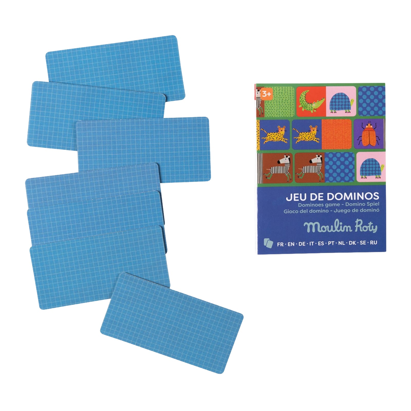 Domino Game - Animal Patterns