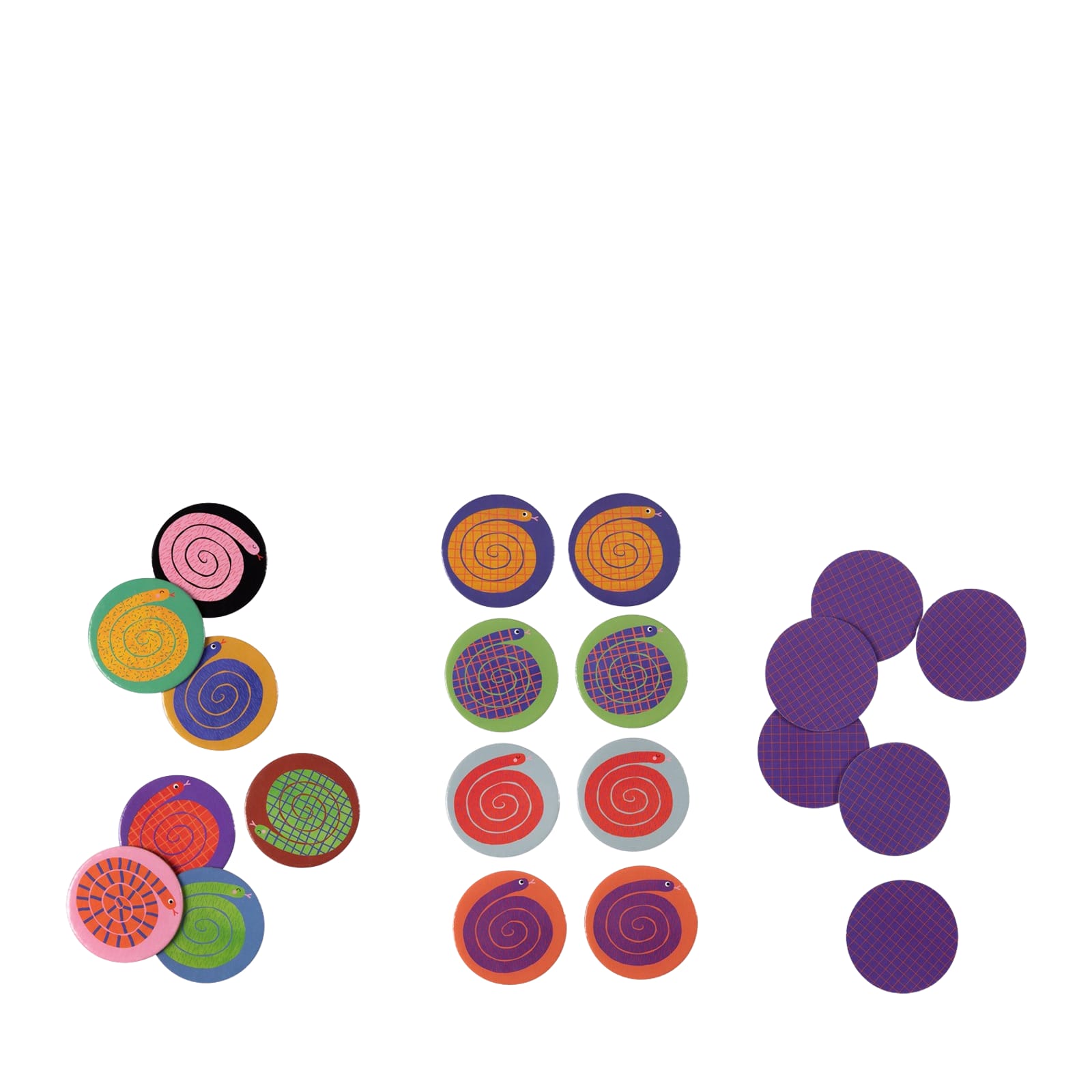 Memory Game - Snake Colours