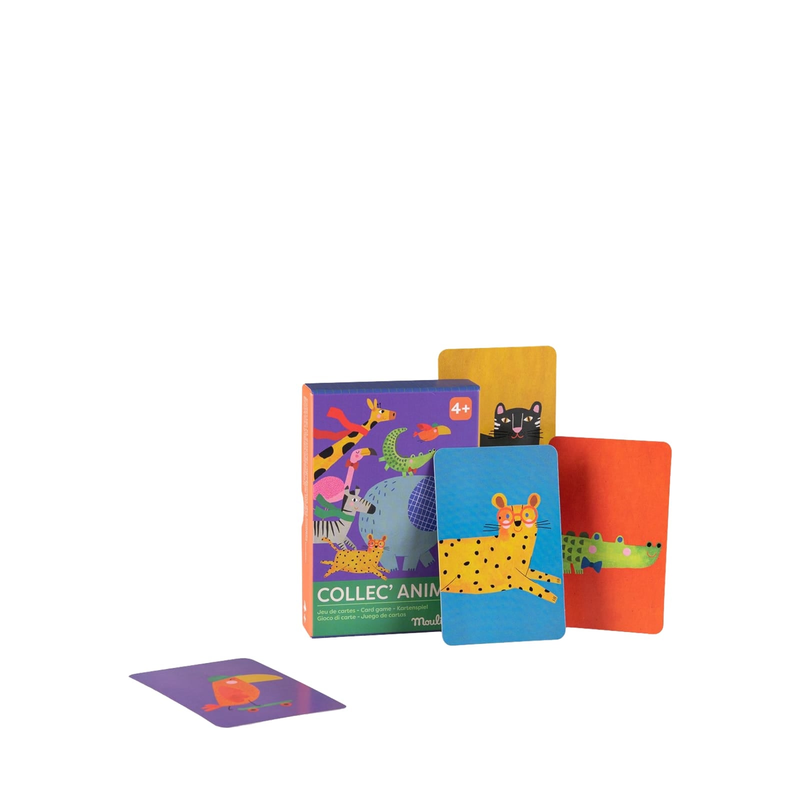 Card Game - Collect 4 Animals