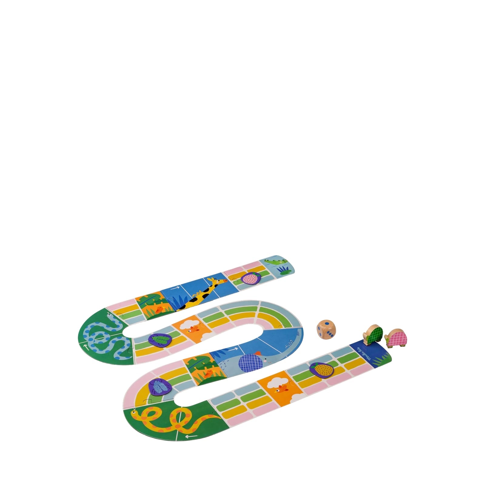 Race Board Game - Jungle Animals