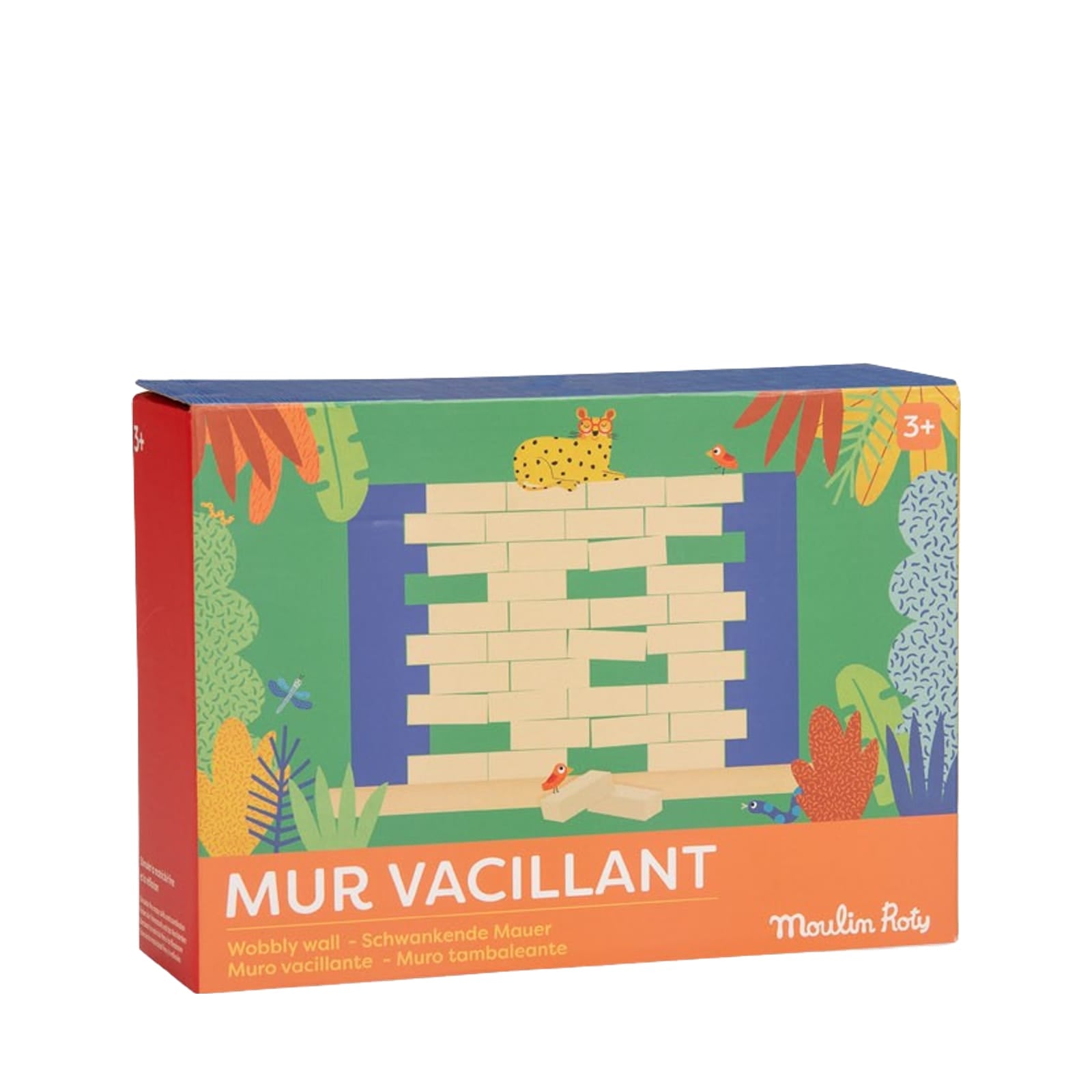 Wooden Wobbly Wall Game