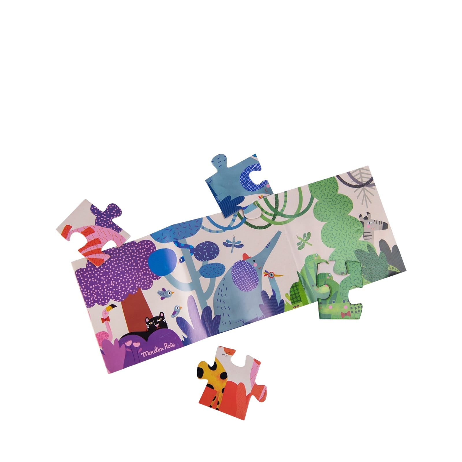 24 Piece Puzzle - Colourful Jungle