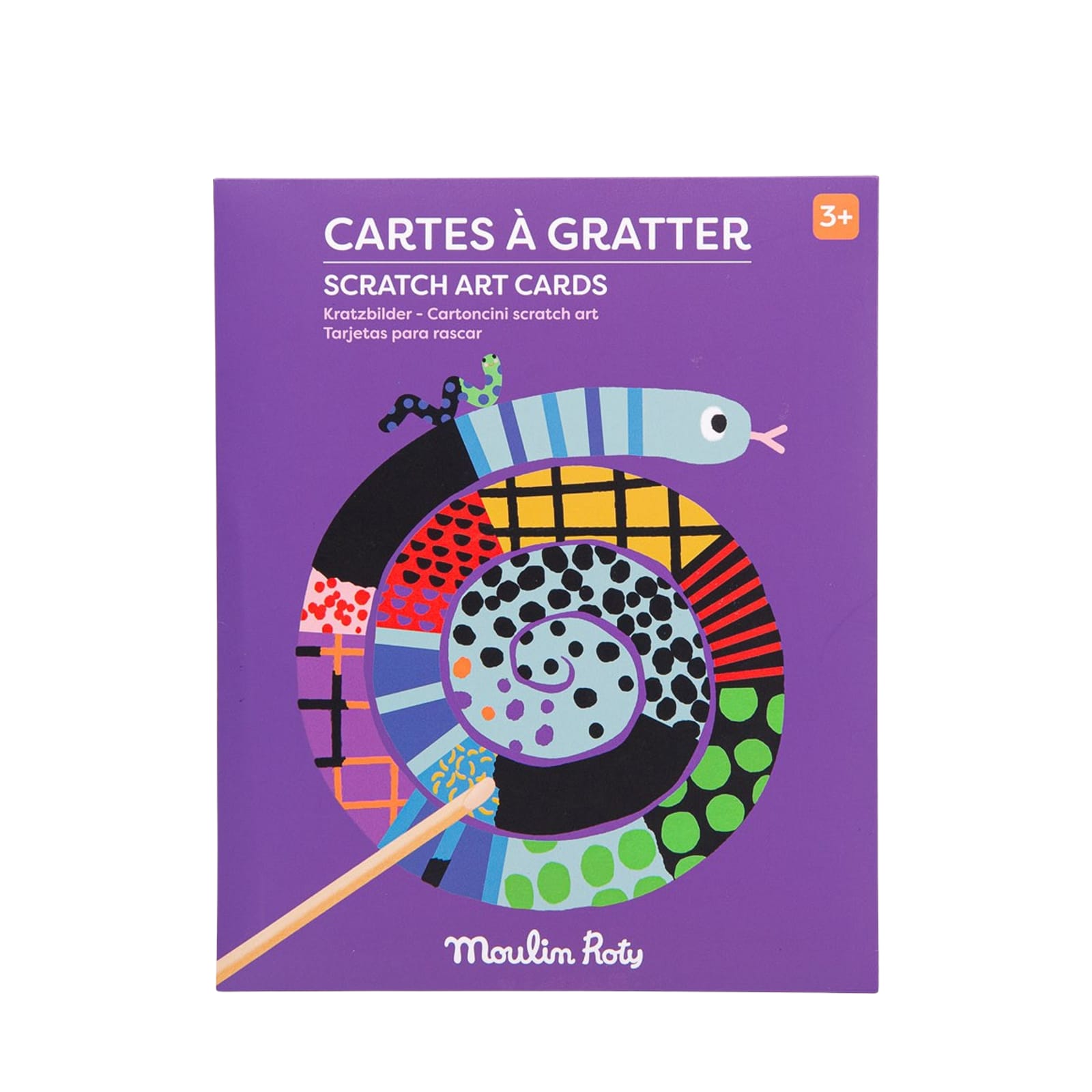 Scratch Art Cards - Animals