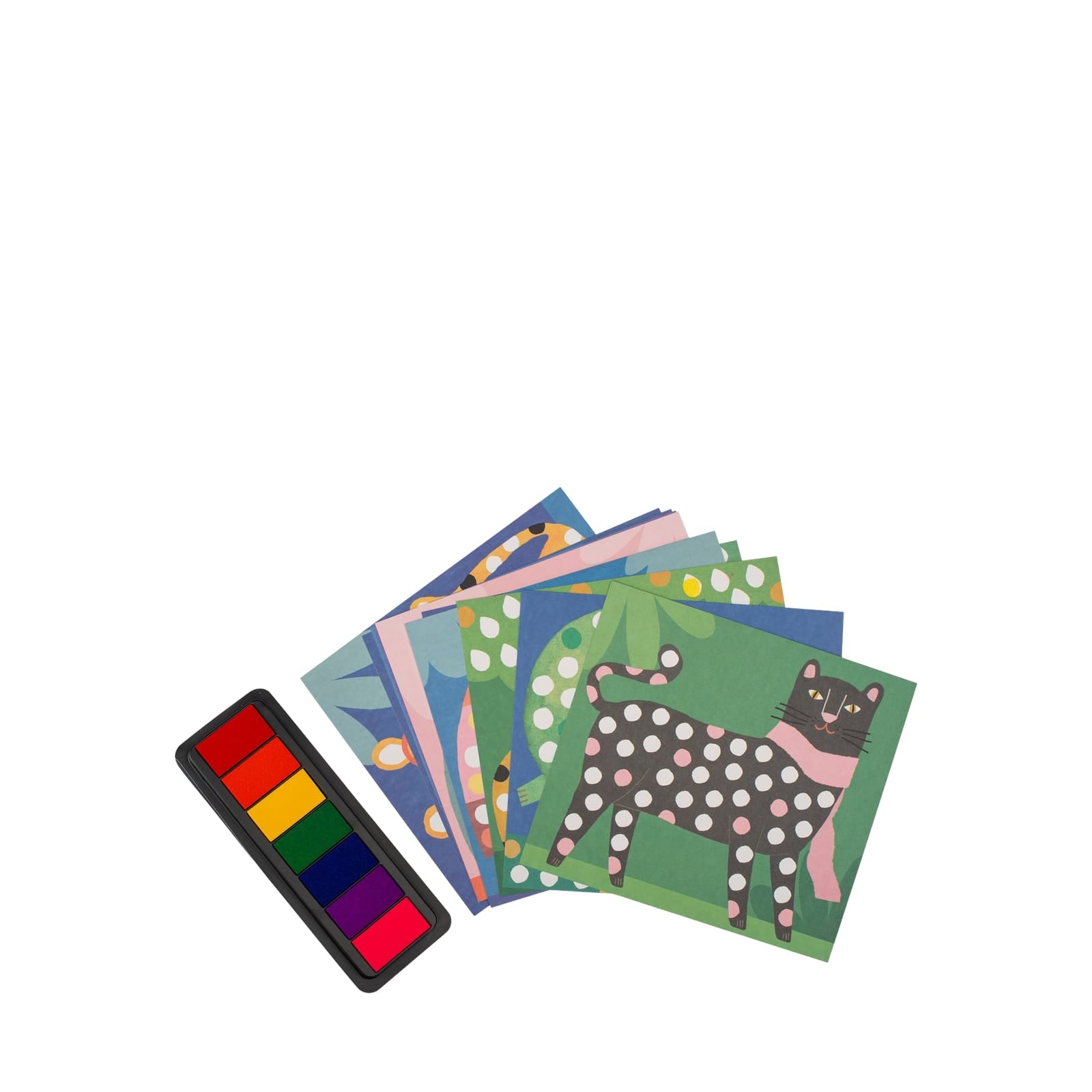 Finger Stamps Craft - Animals