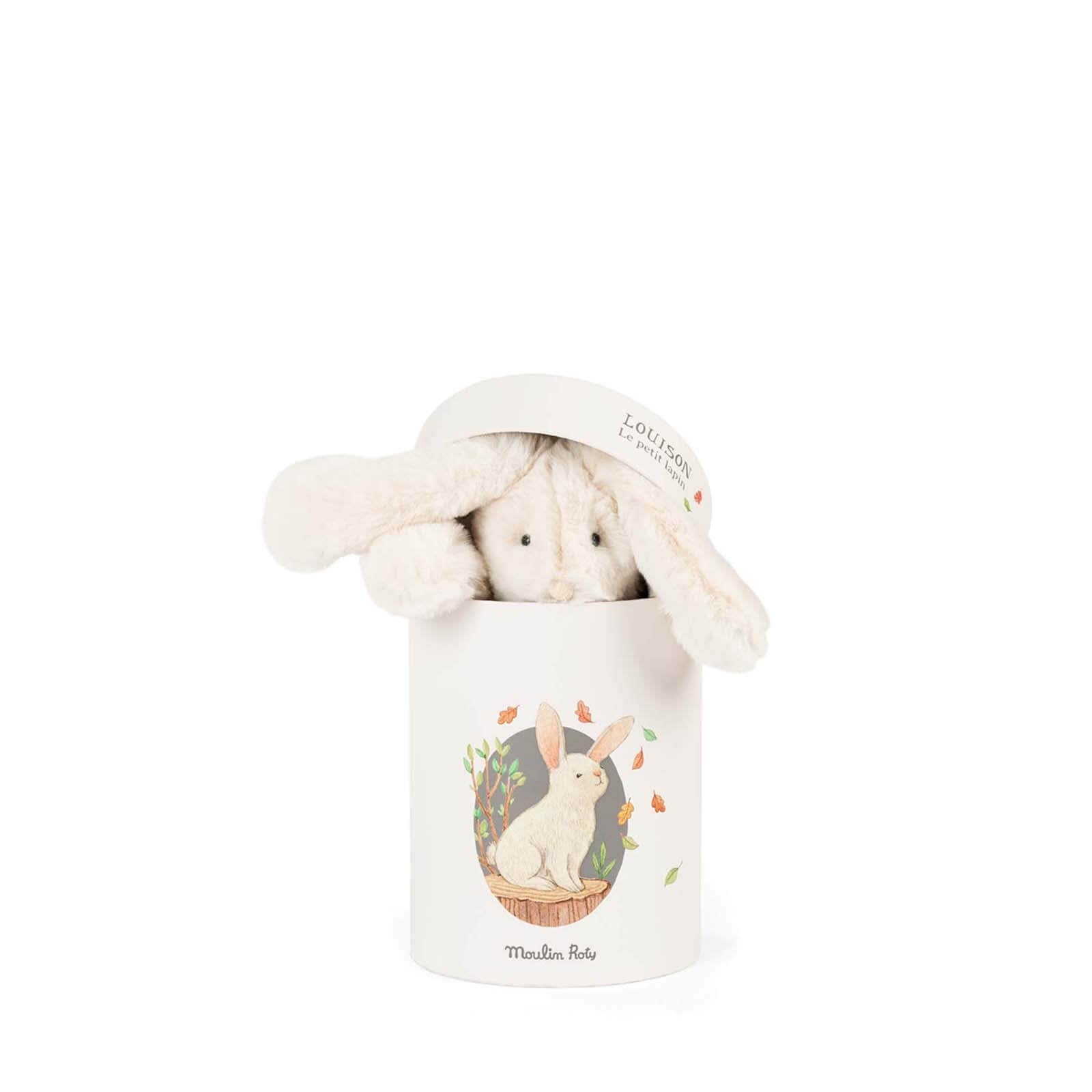 Soft Toy - Louison Rabbit In a Box
