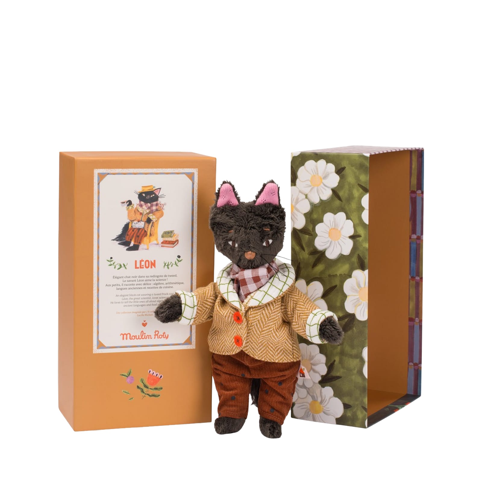 Leon The Cat Soft Toy