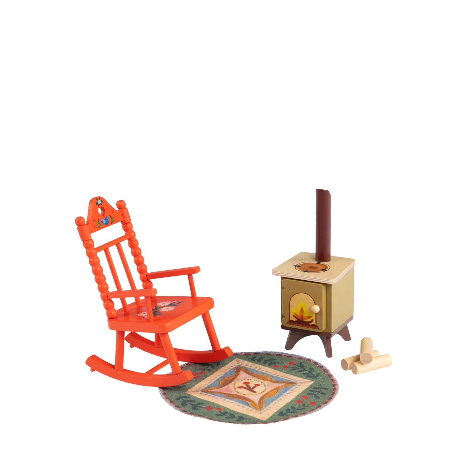 Doll House Furniture - Cosy Living Room Set