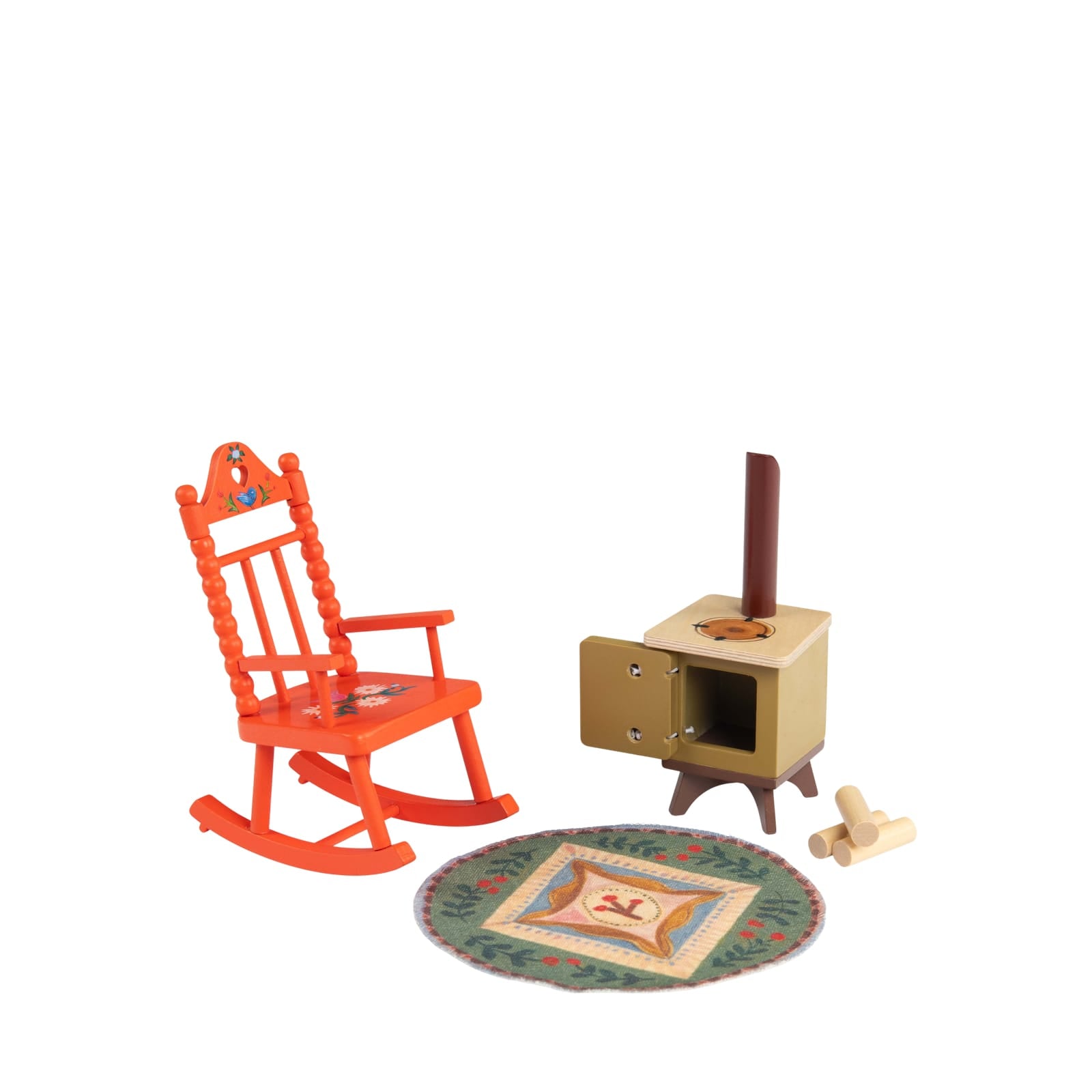Doll House Furniture - Cosy Living Room Set