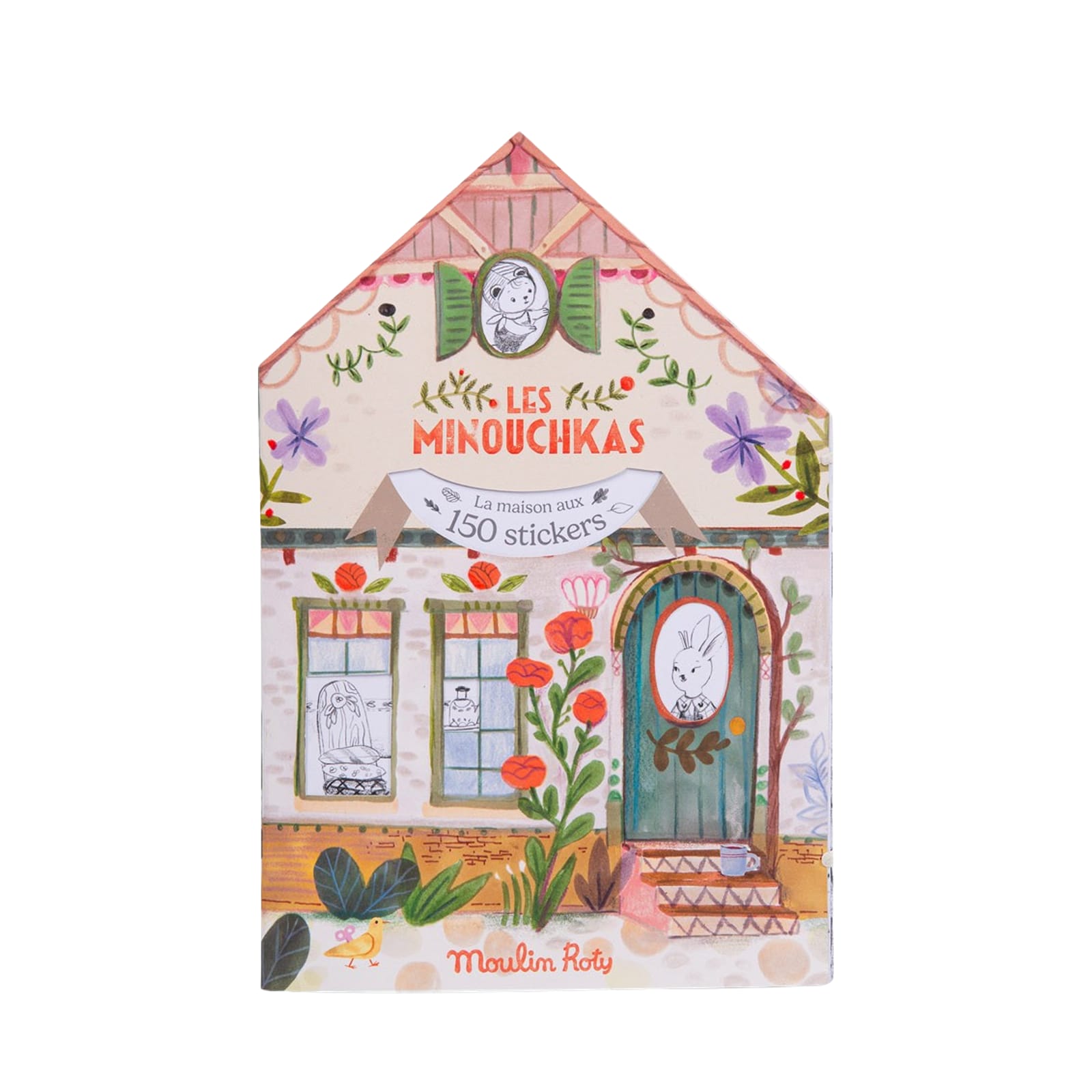Colouring Book and 150 Stickers - Les Minouchkas
