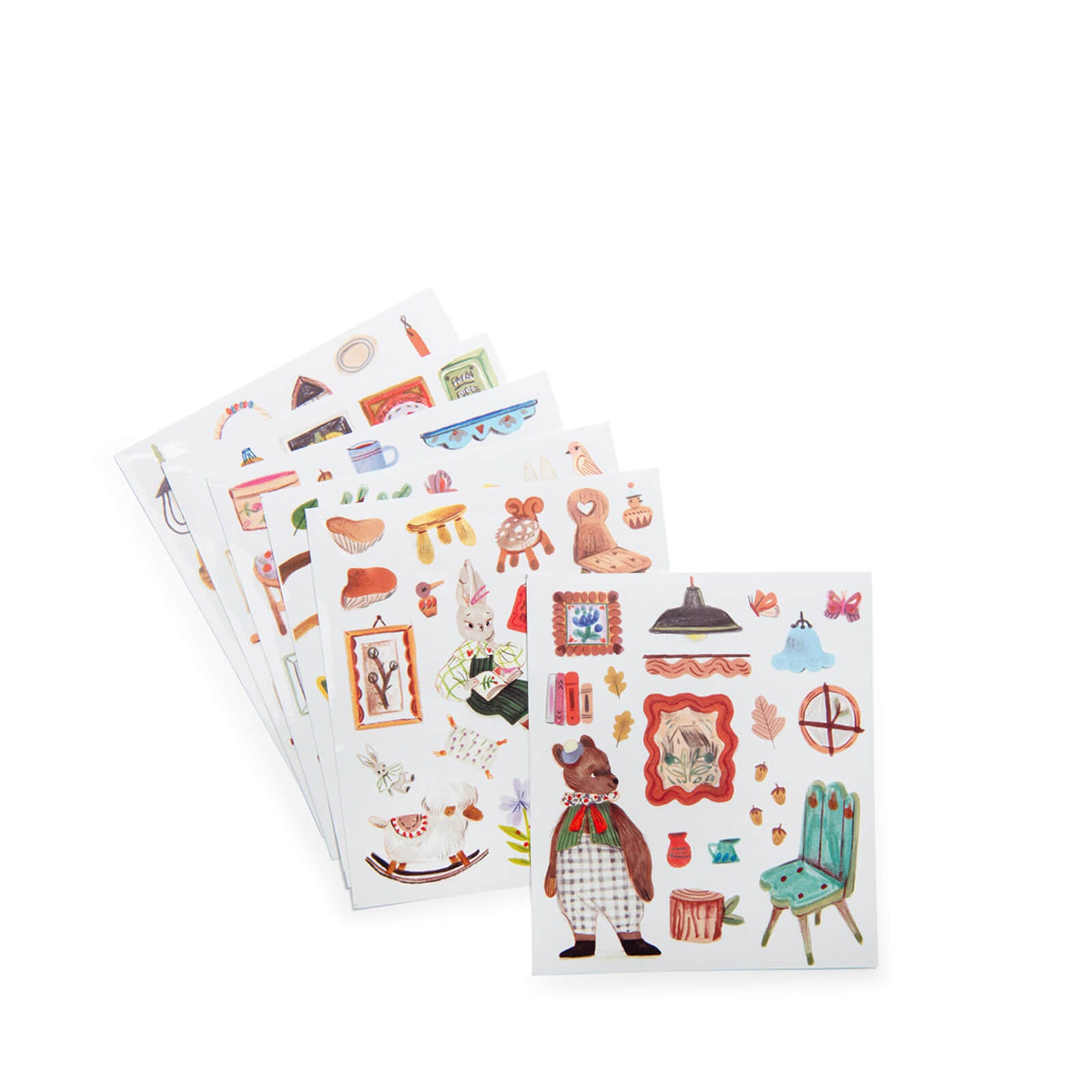 Colouring Book and 150 Stickers - Les Minouchkas